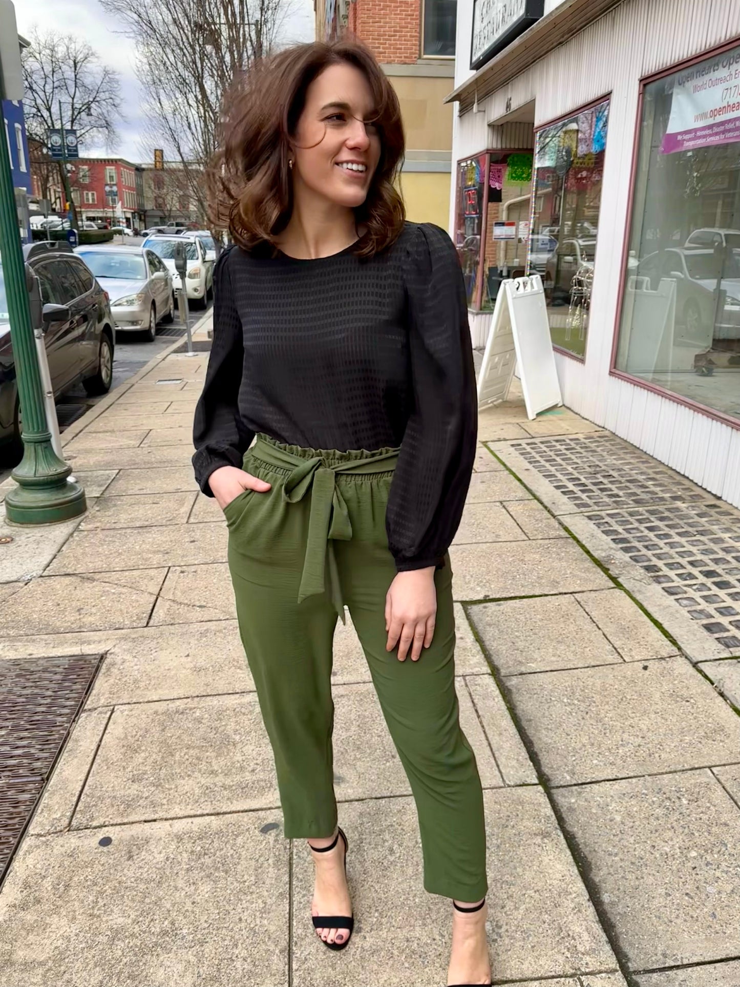 South Hill Paper Bag Pants
