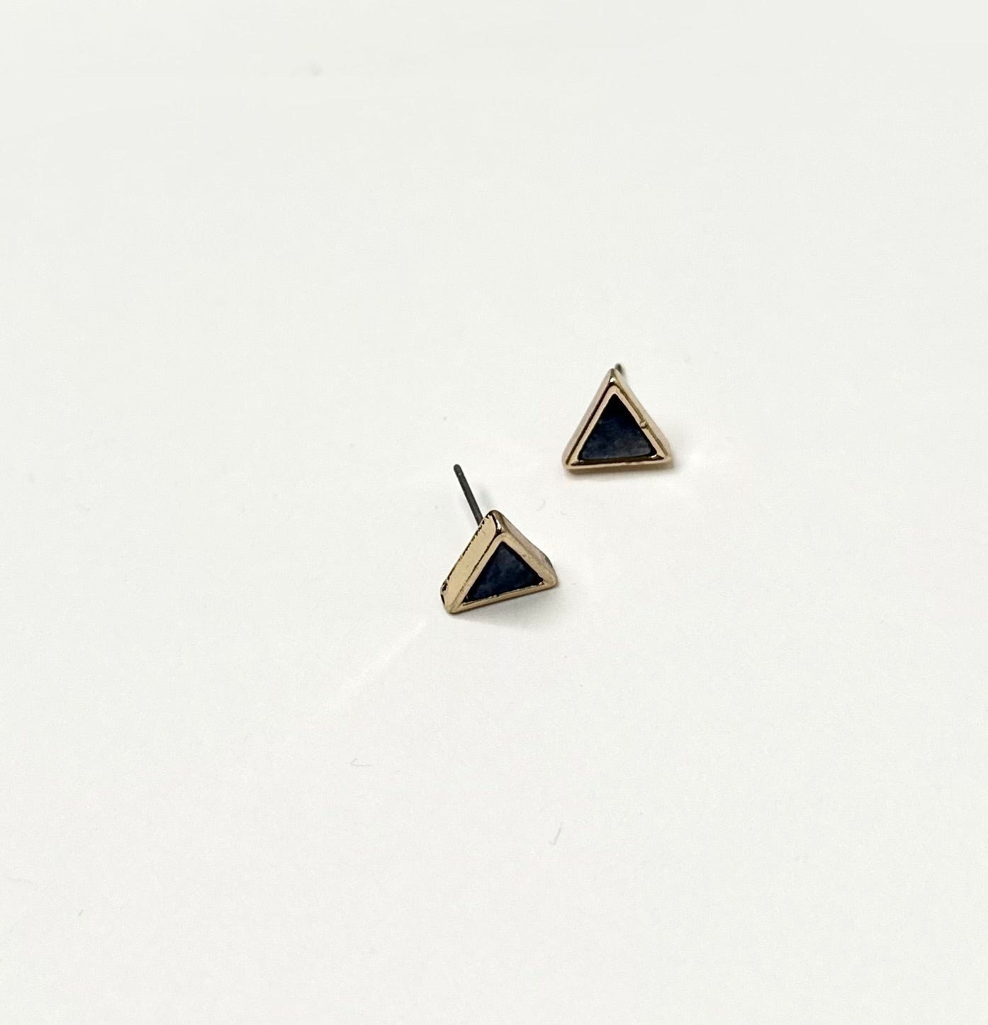 Triangle Stone Studs