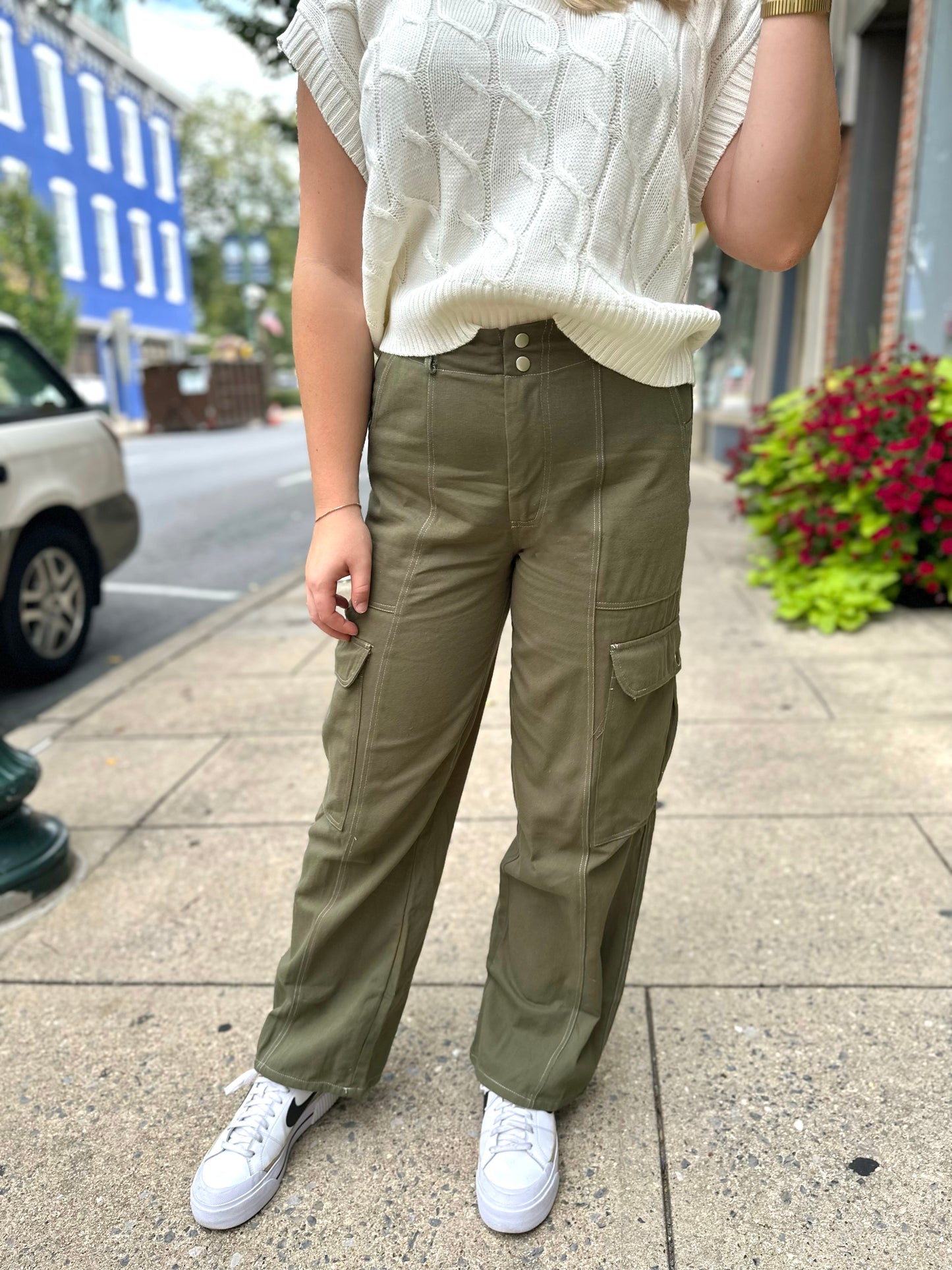 Julian Twill Cargo Pants
