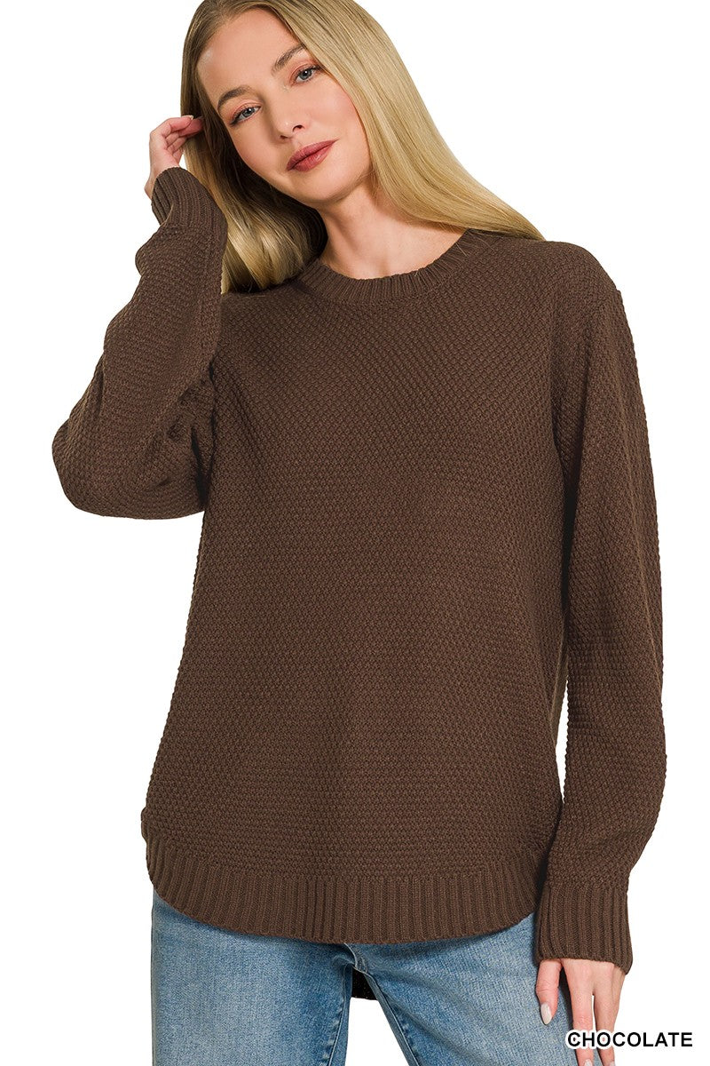 Dillon Basic Round Neck Sweater
