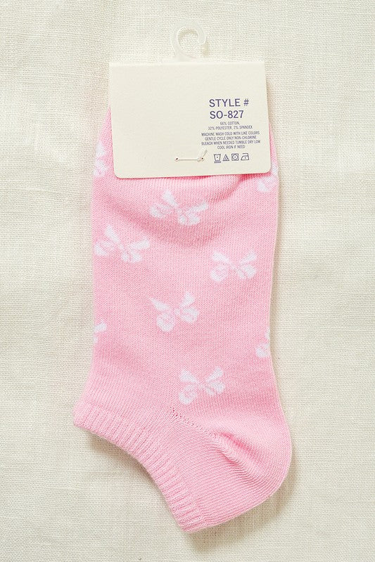 Ribbon Charm Socks