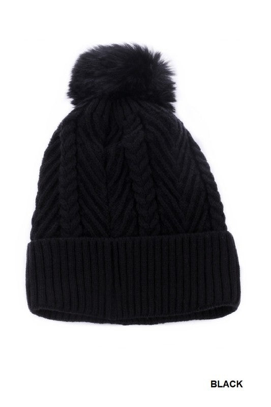 Winter Frost Knit Beanie