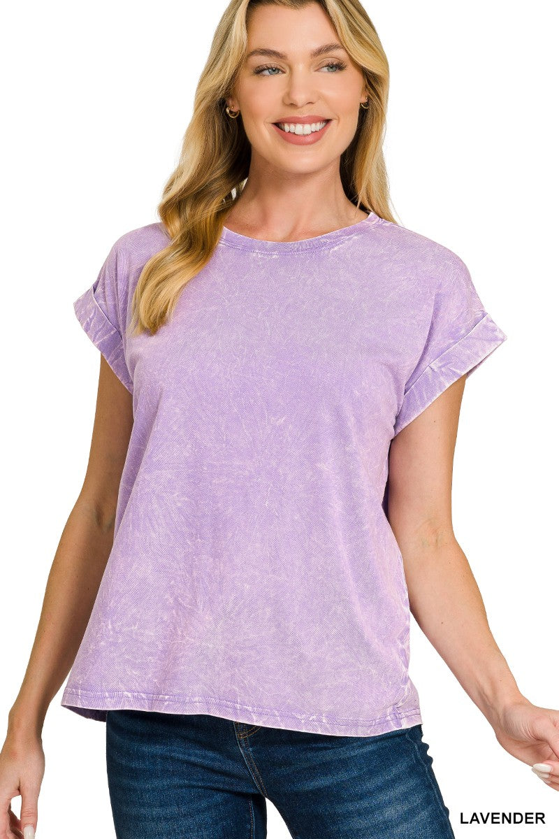 Hudson Acid Wash Tee