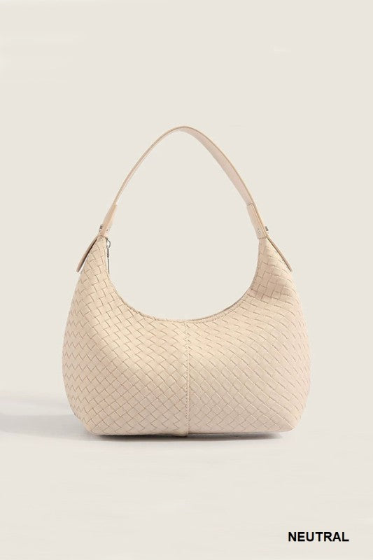 Woven Weave Underarm Shoulder Bag