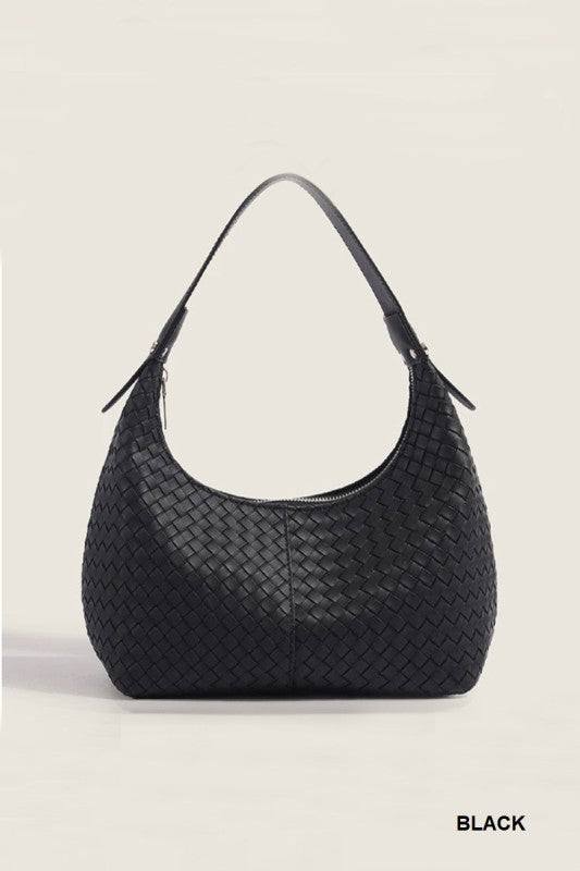 Woven Weave Underarm Shoulder Bag