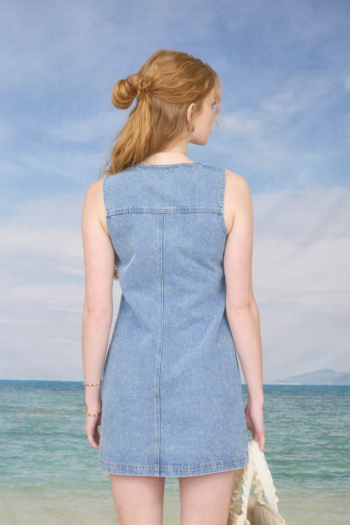 Bloomfield Sleeveless Denim Dress