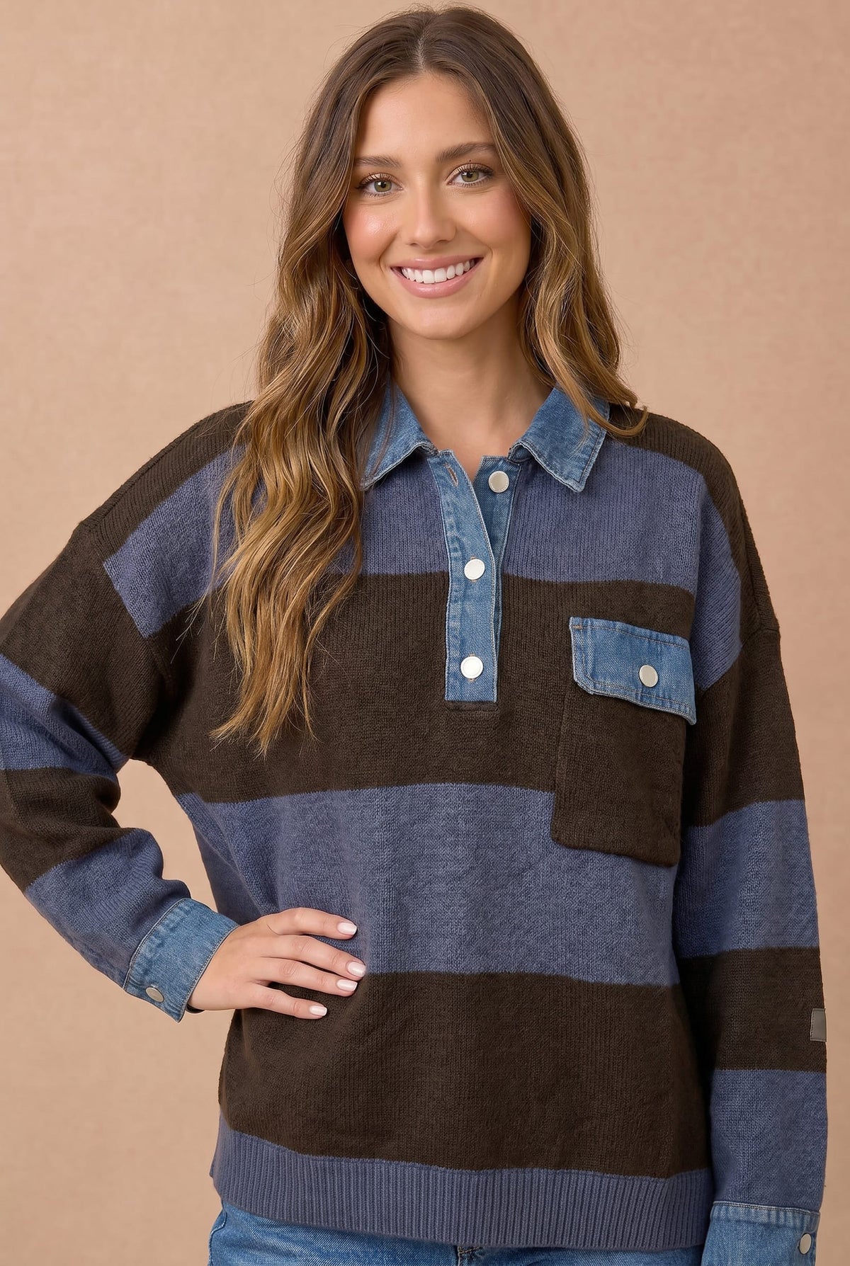 La Crosse Striped Sweater