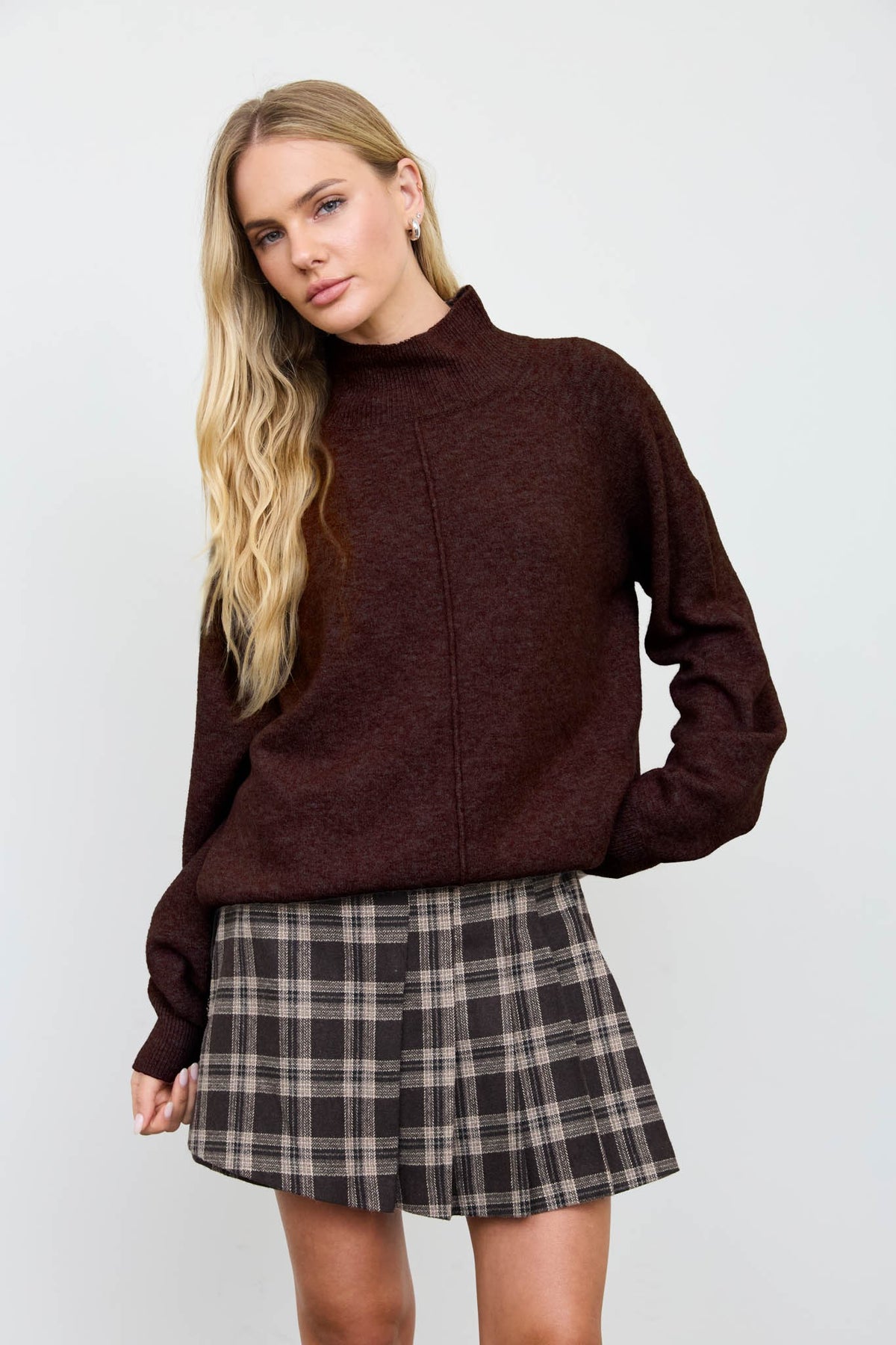 Miramar Mock Neck Sweater