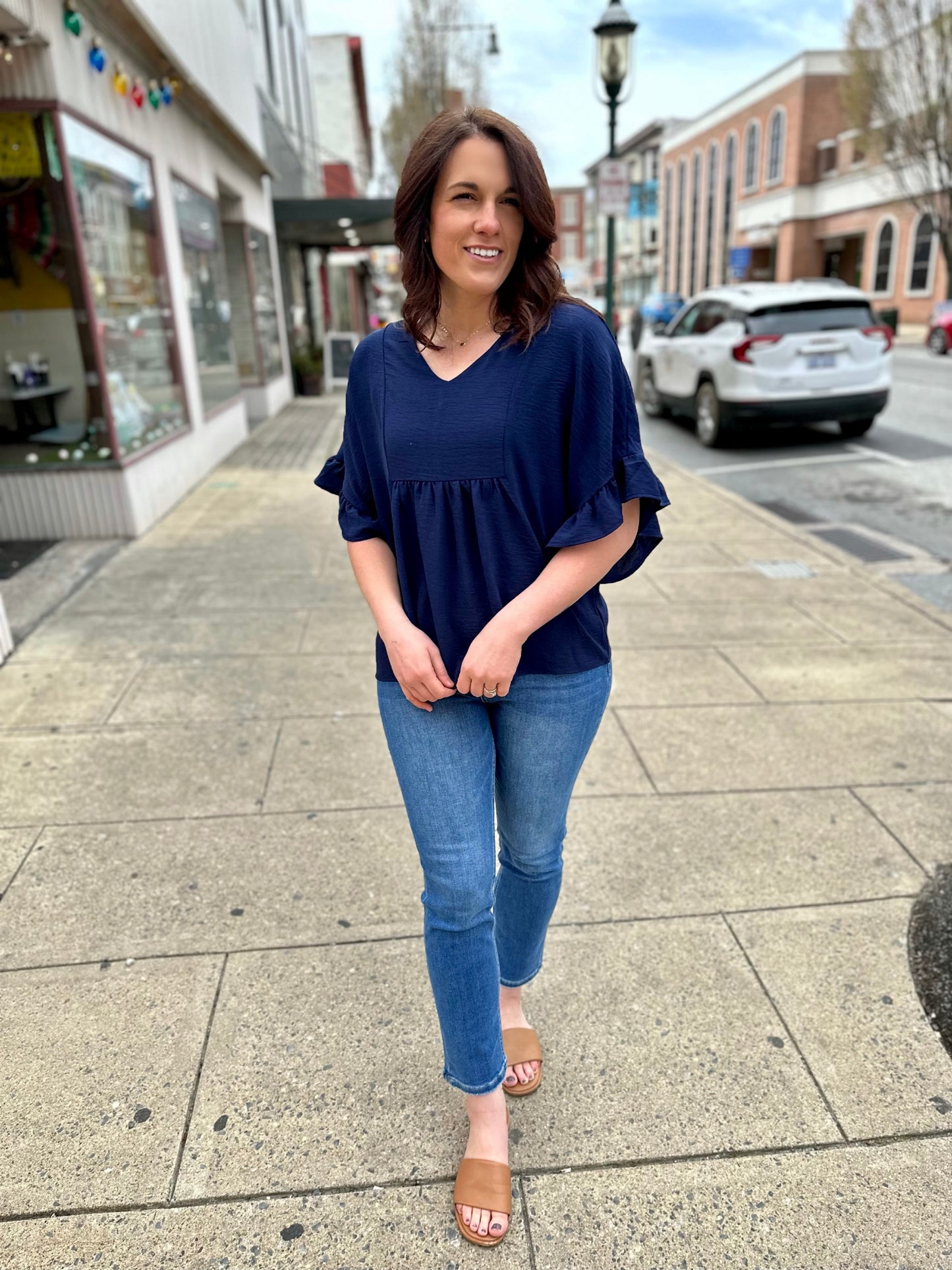 Connersville Babydoll Top