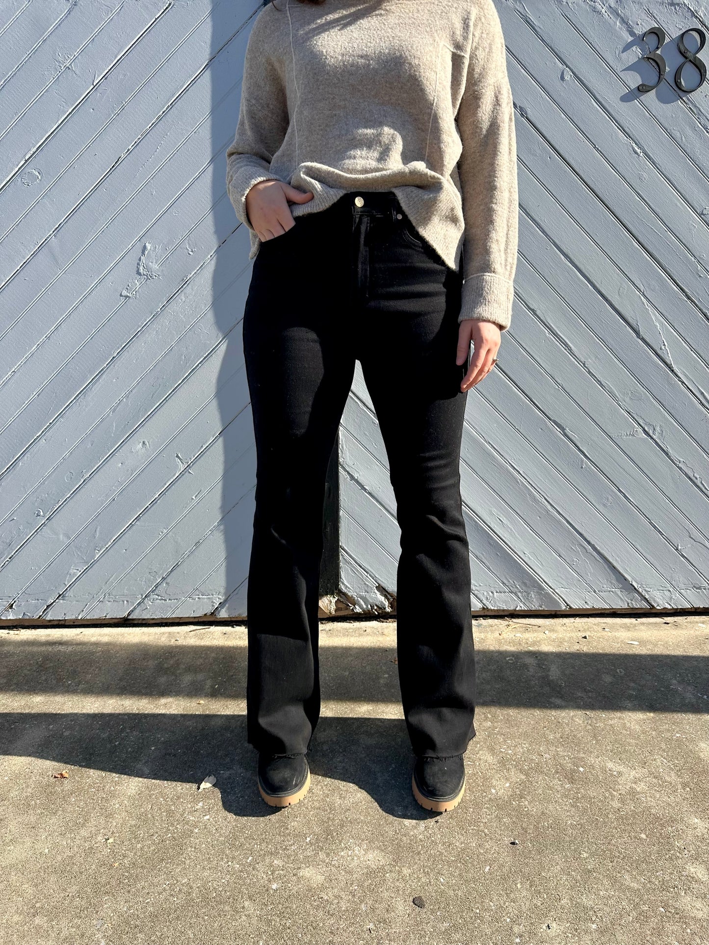 Ravensdale Judy Blue Tummy Control Flare Jeans