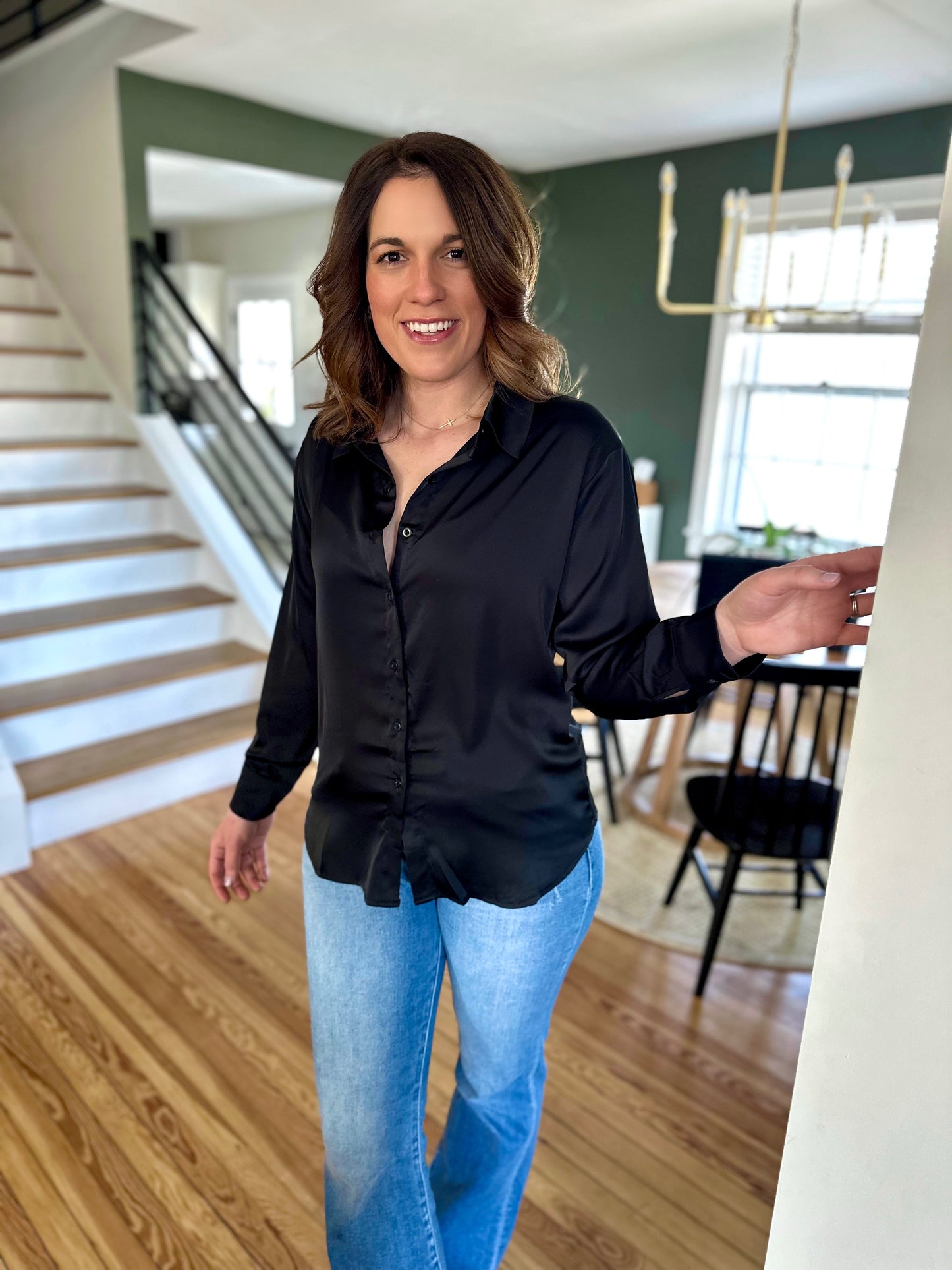 The Satin Edit Blouse