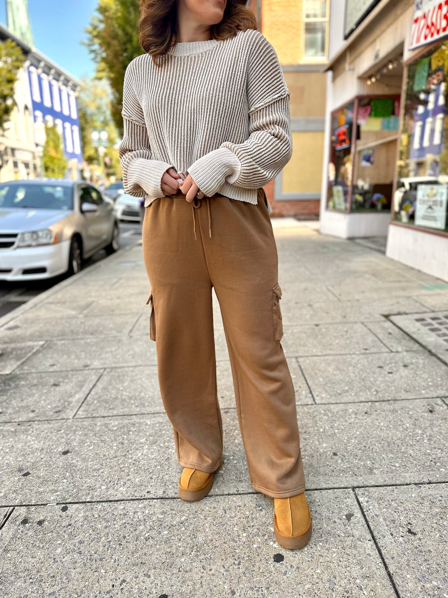 Linoma Beach Cargo Sweatpants