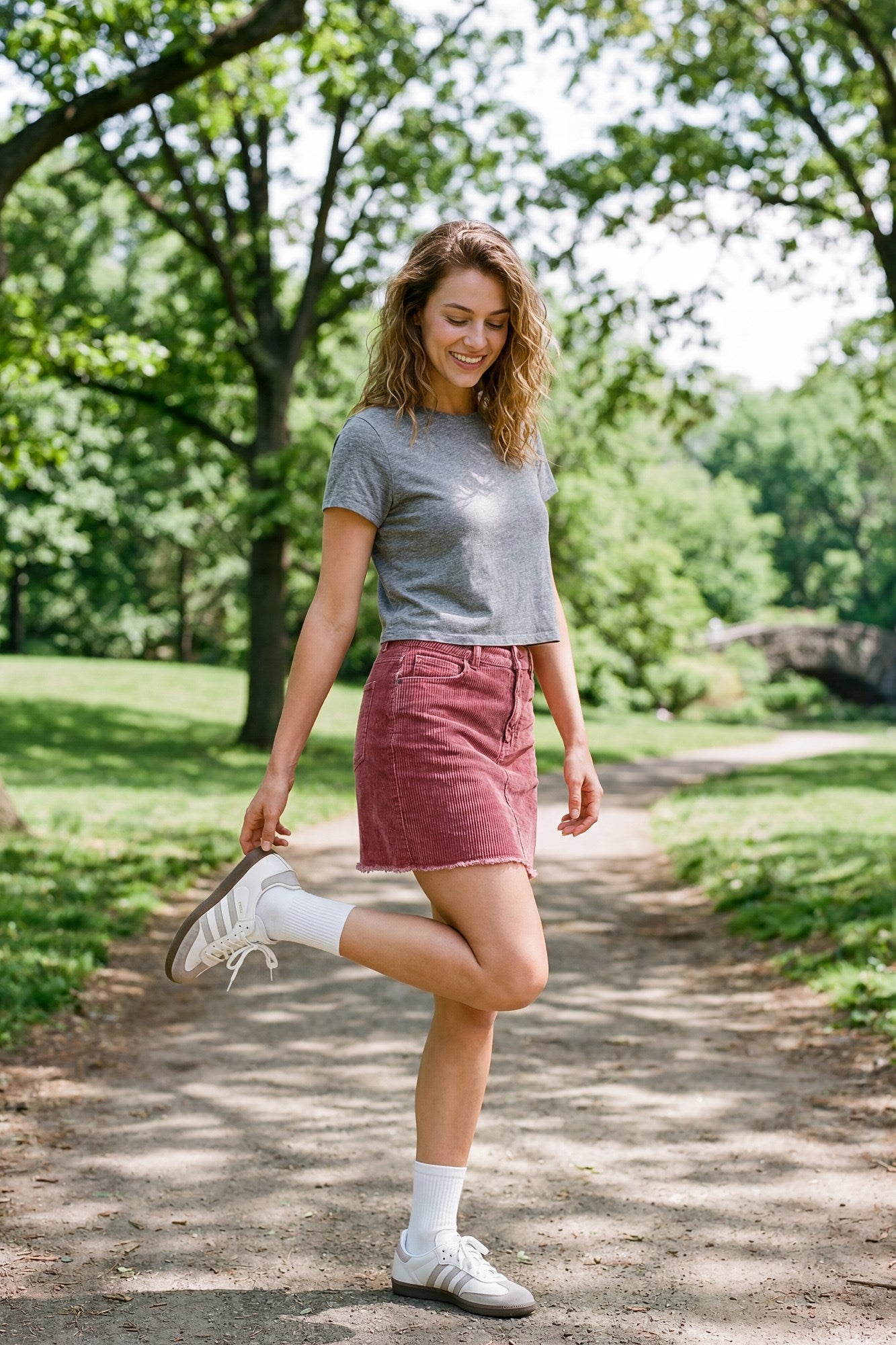 Andover Corduroy Skirt