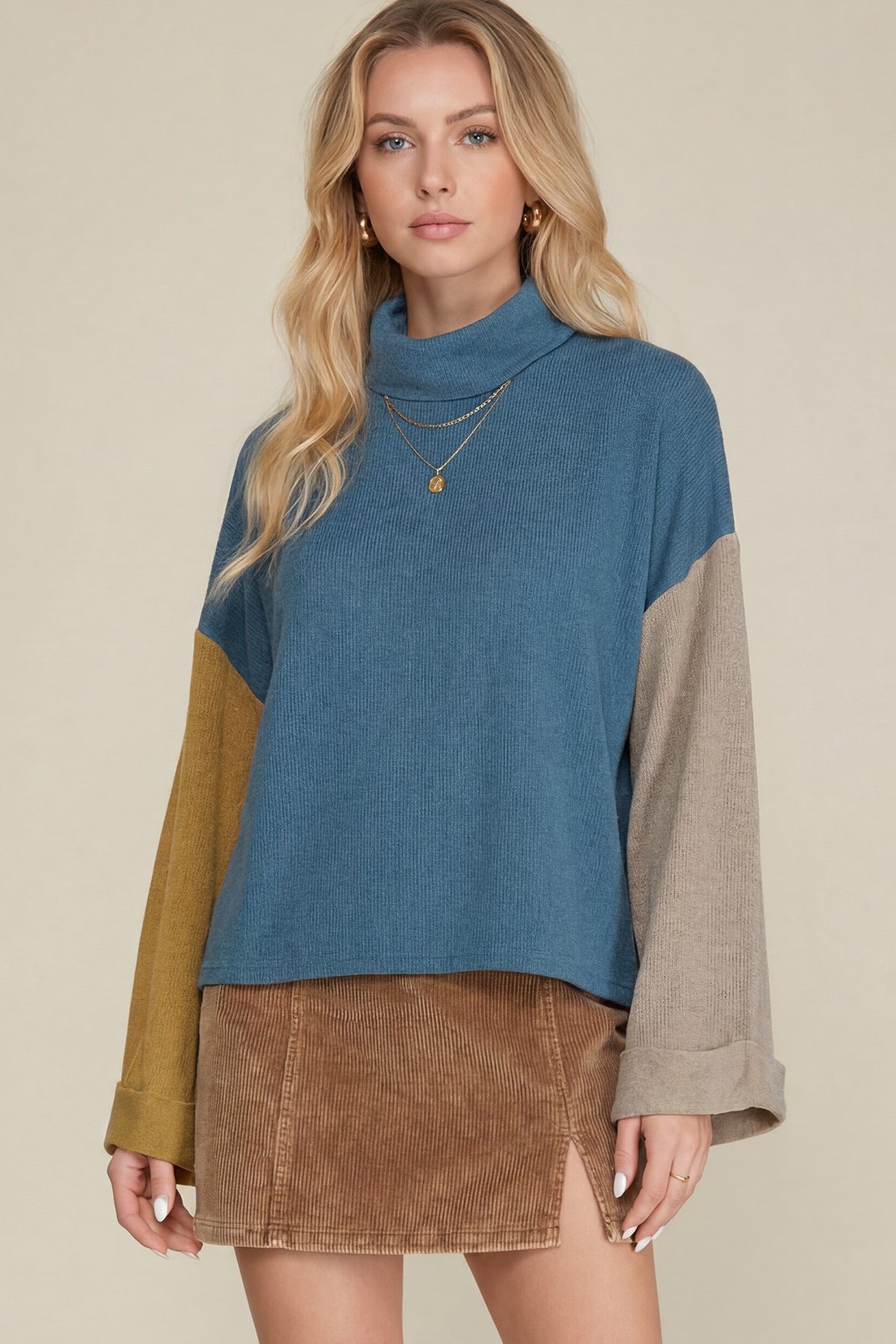 Avondale Color Block Sweater