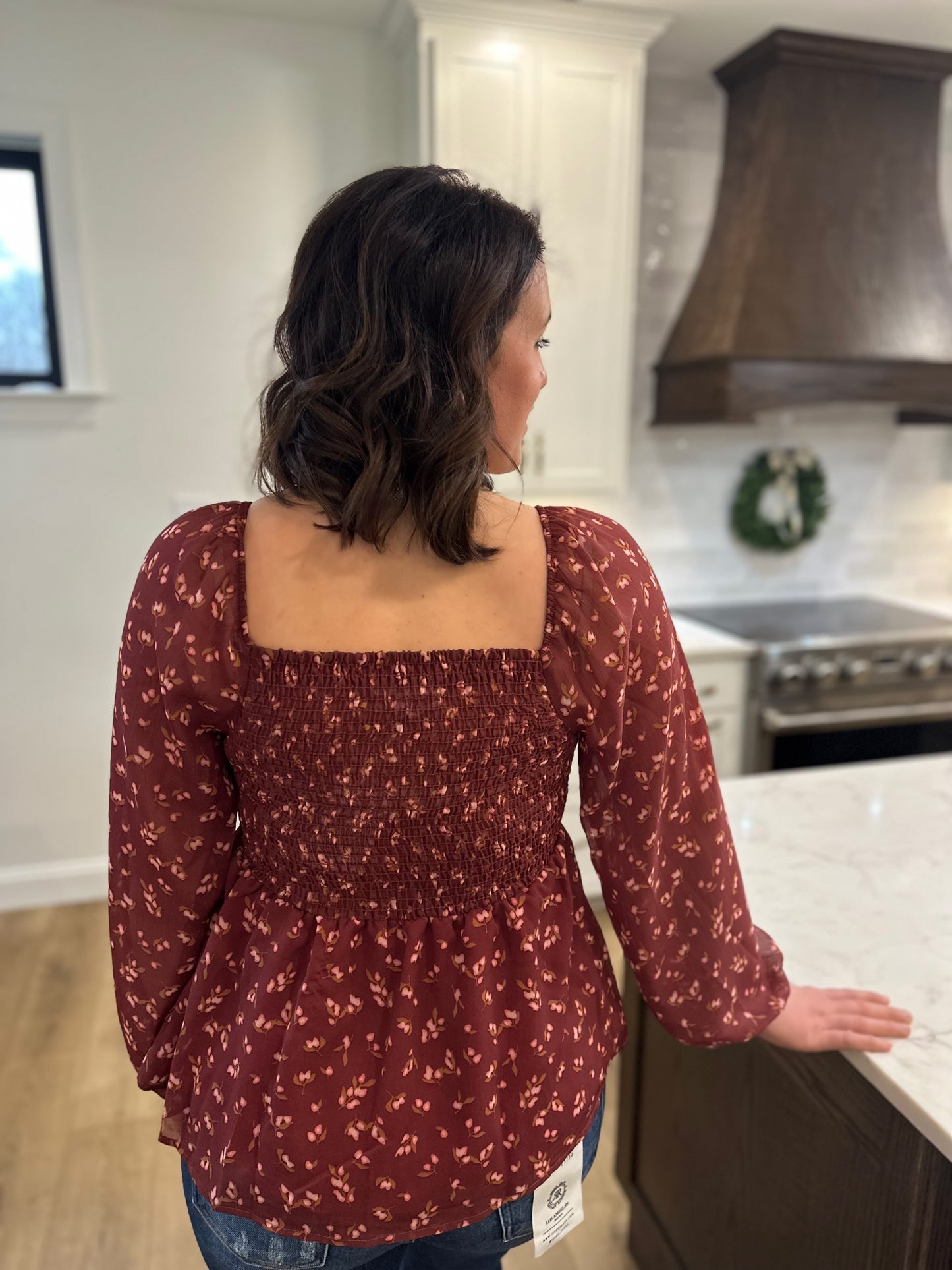Juneau Square Neck Blouse