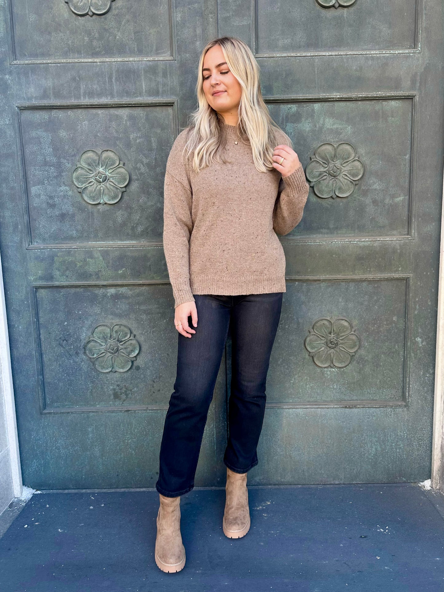 Twin Lakes Mockneck Sweater
