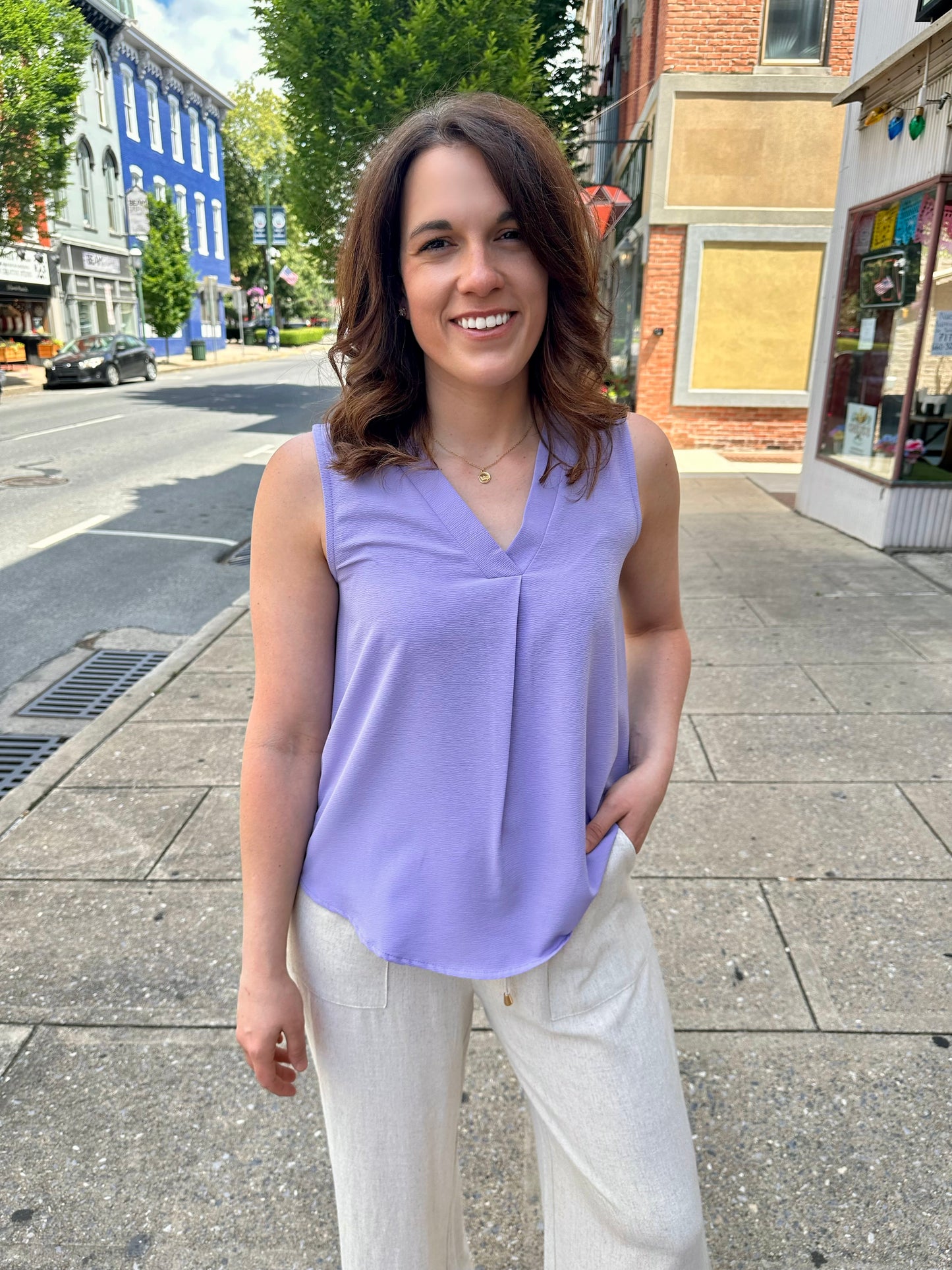 Erlinger Vneck Tank Top
