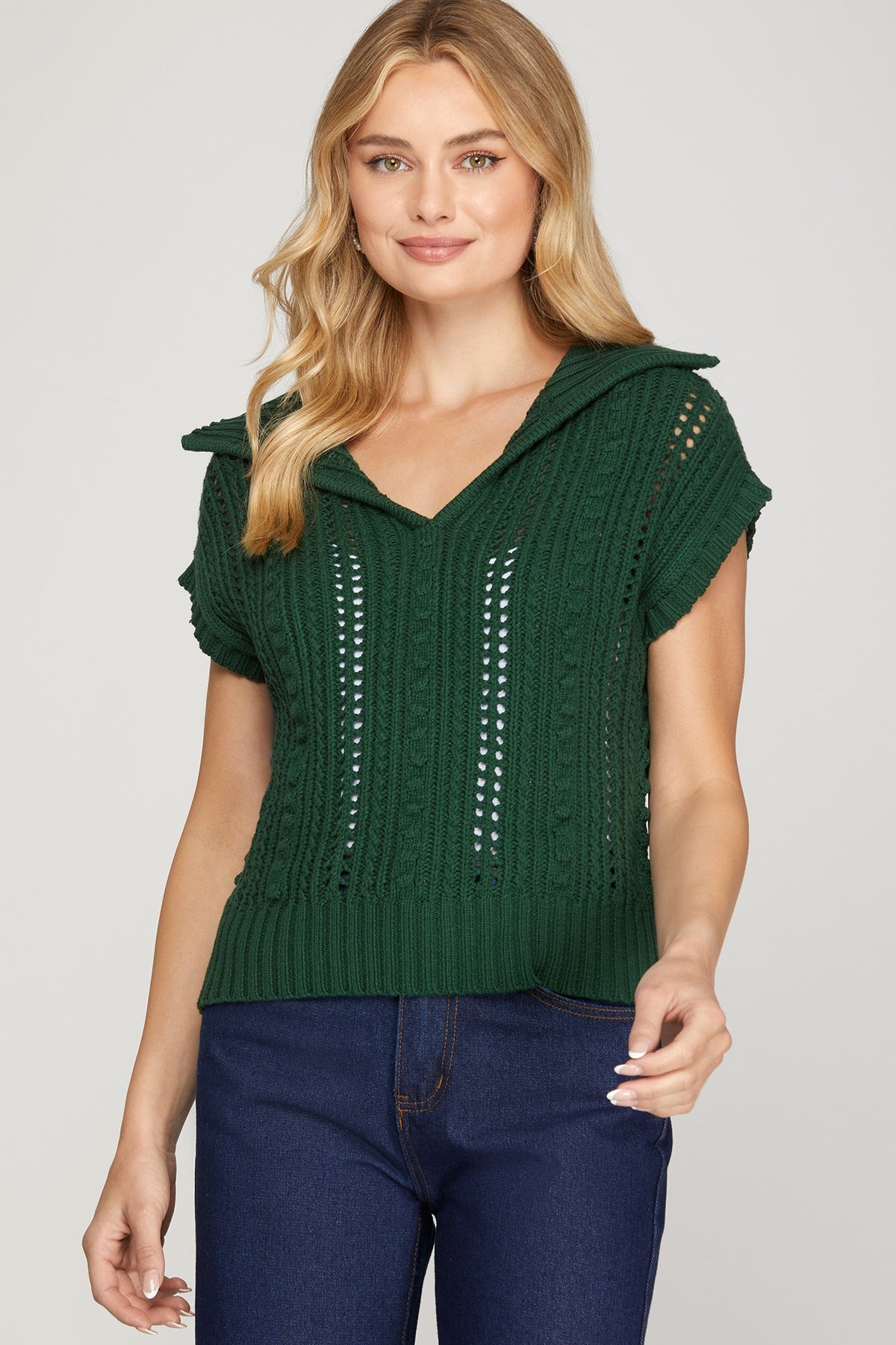 Sierra Vista Collared Sweater