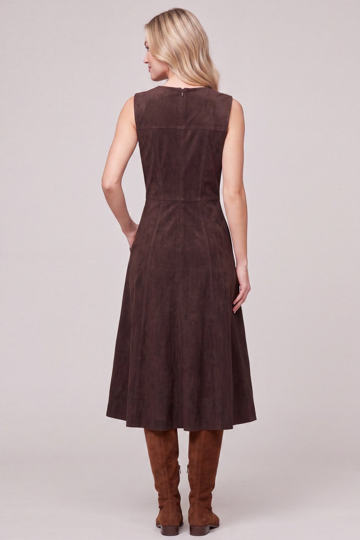 Goodyear Suede Dress