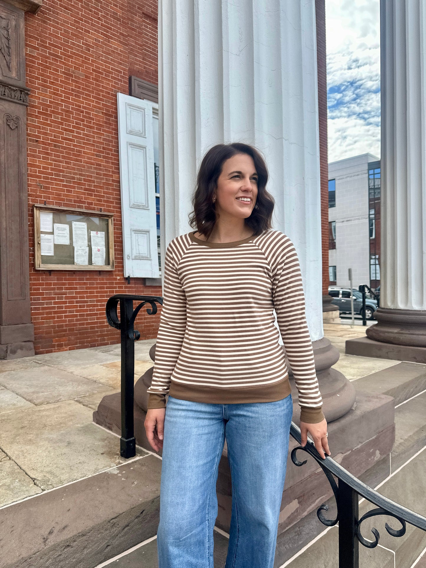Hooksett Striped Sweater