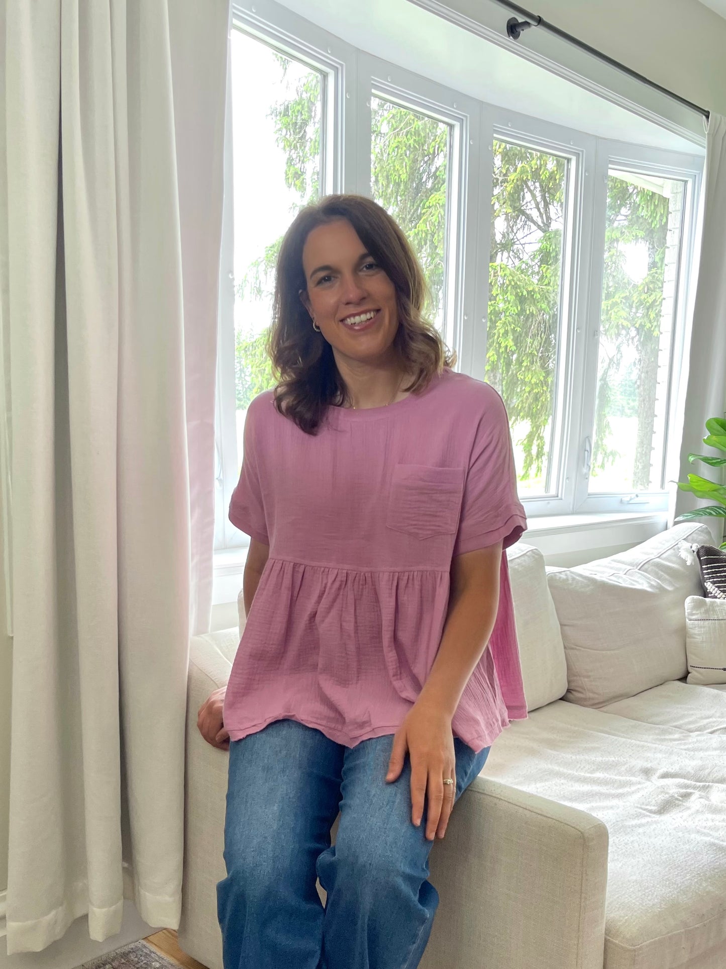 Lewis Babydoll Top