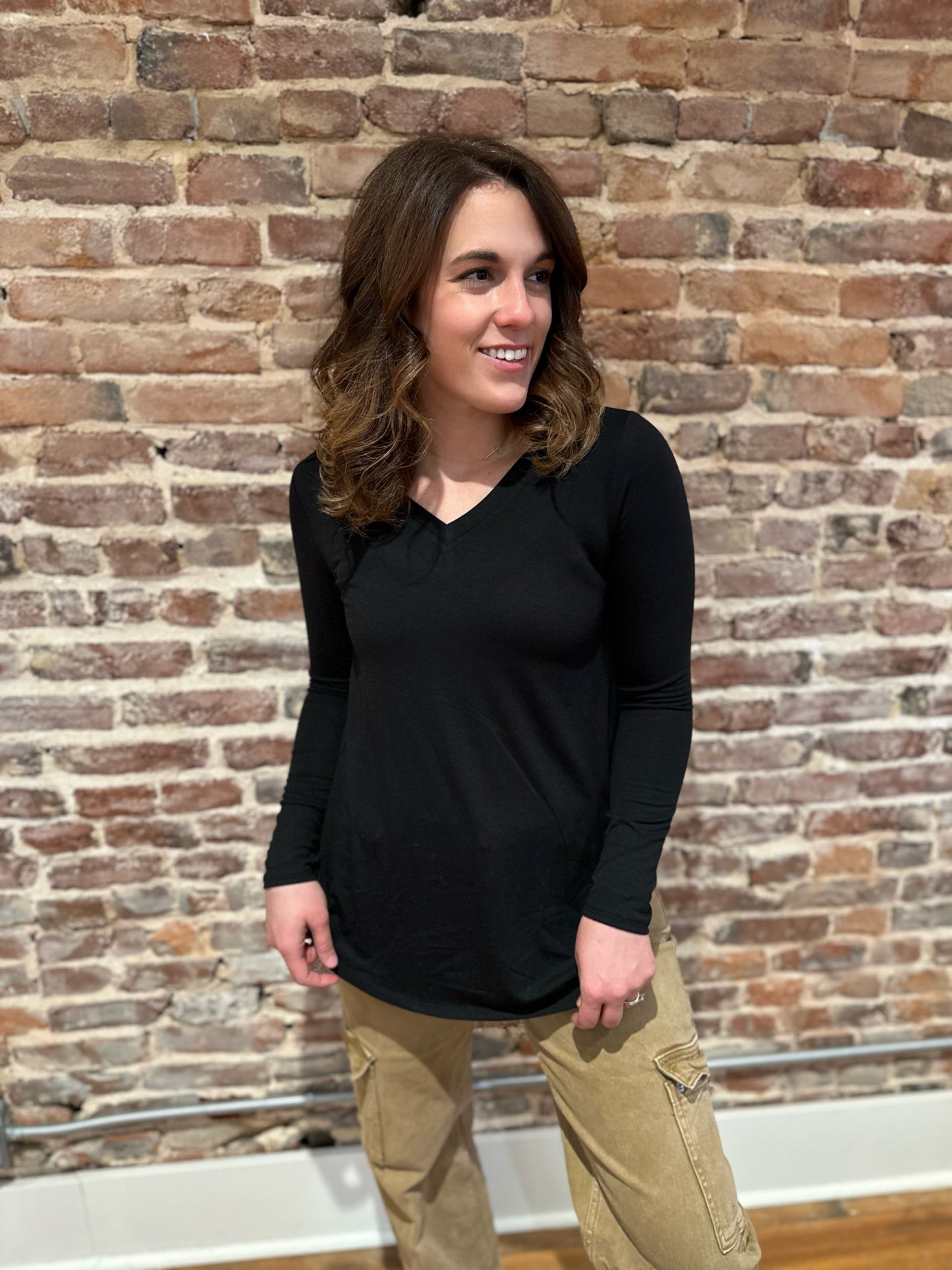 Great Falls Basic Long Sleeve Top