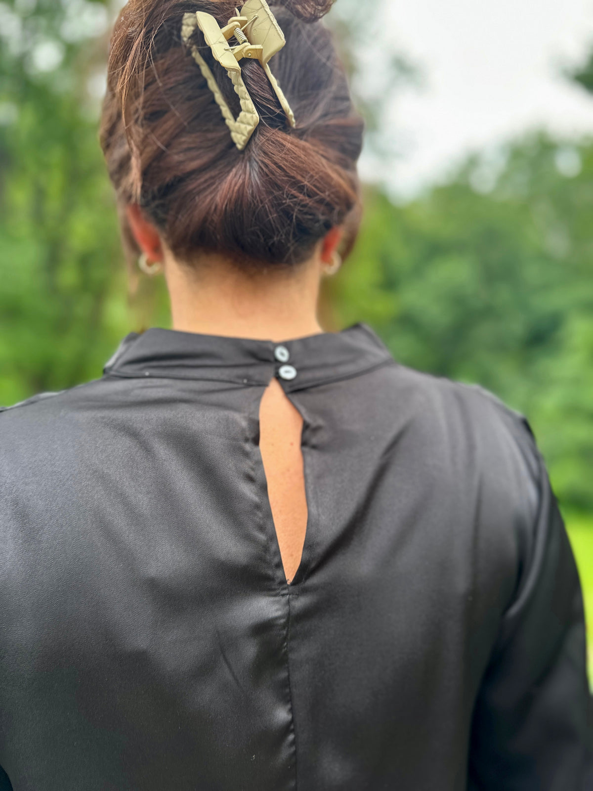 Oakdale Satin Blouse