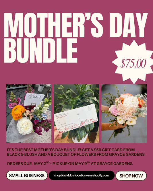 Mother's Day Flower & Gift Card Bundle