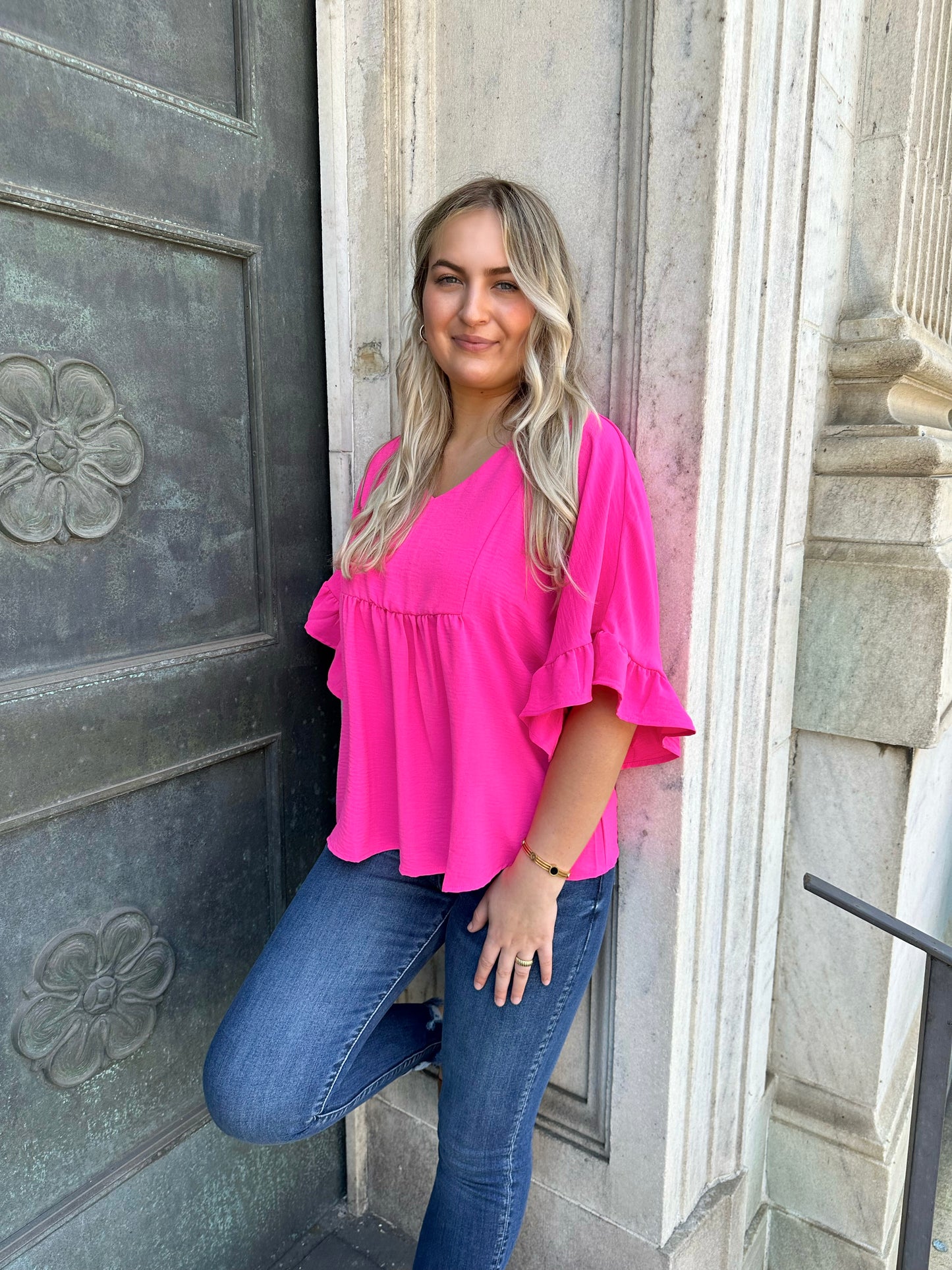 Connersville Babydoll Top