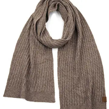 CC Honeycomb Pattern Scarf