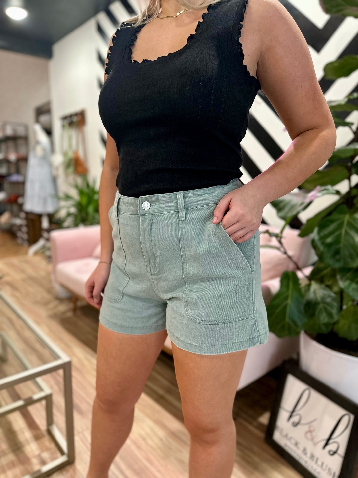 Riverview Denim Shorts