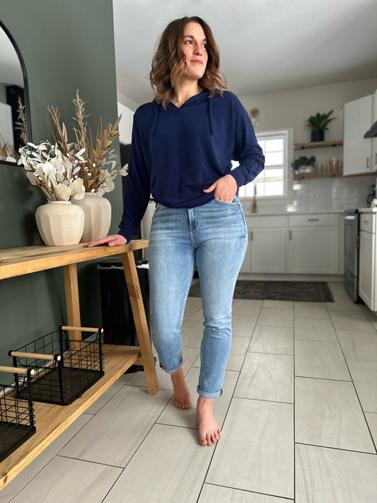 Risen Cuyama High Rise Cuffed Jeans