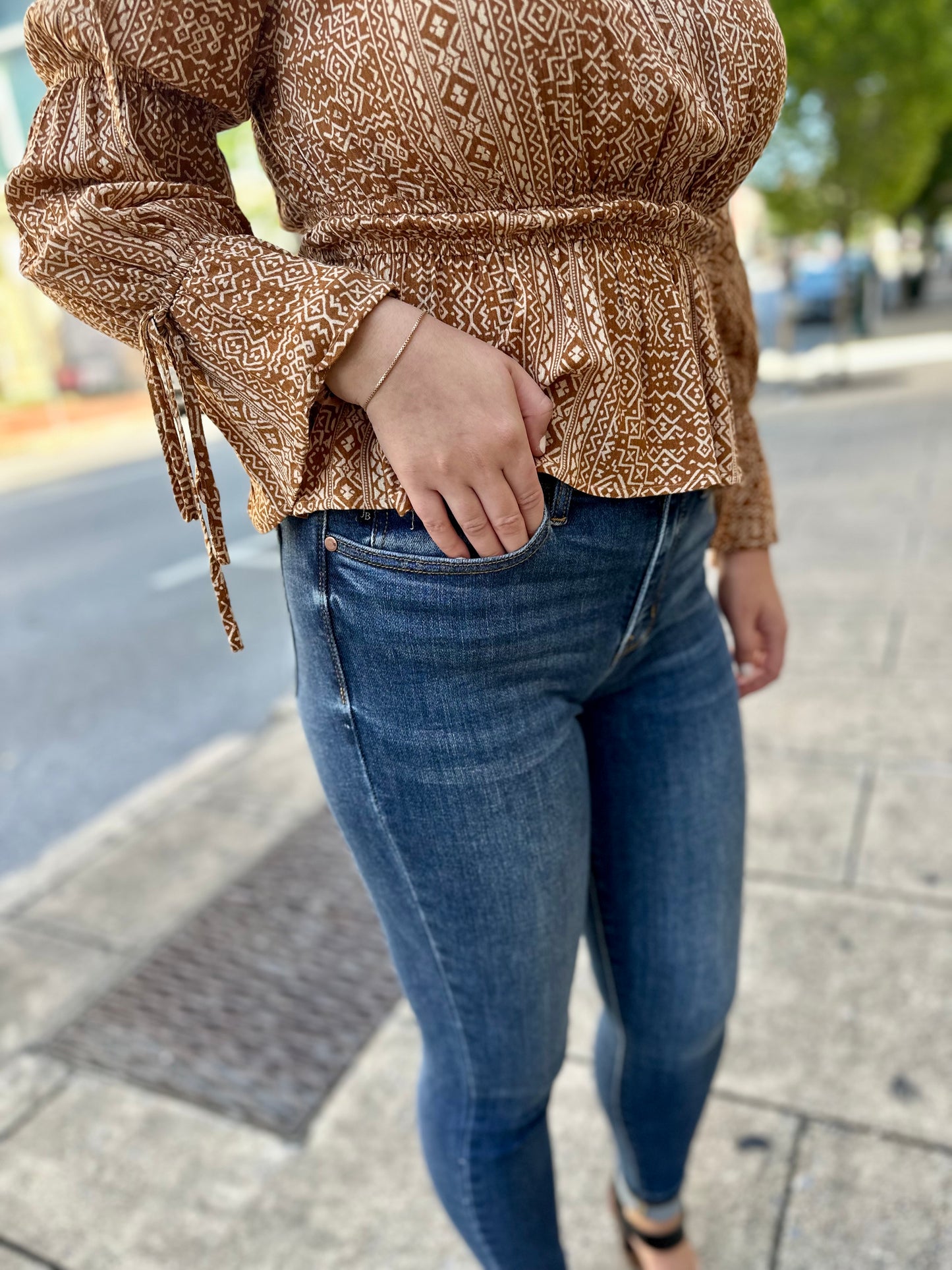 Judy Blue Anastasia Mid Rise Skinny Jeans