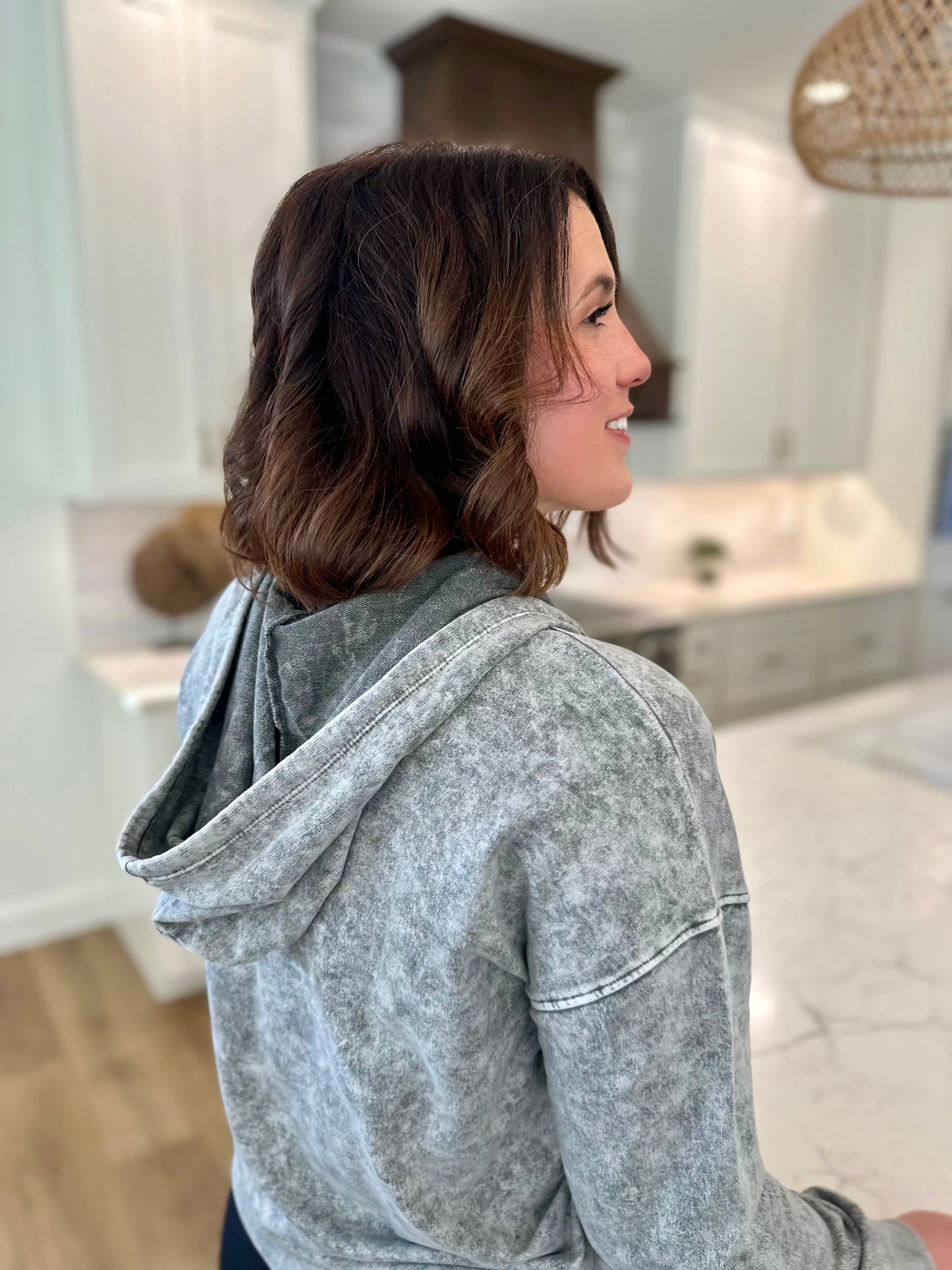 Westerly Hooded Henley Top