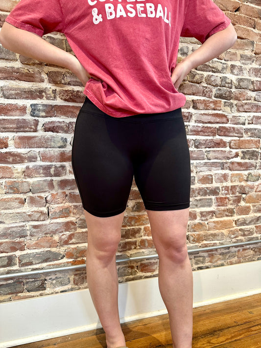 Mesquite Brushed Biker Shorts