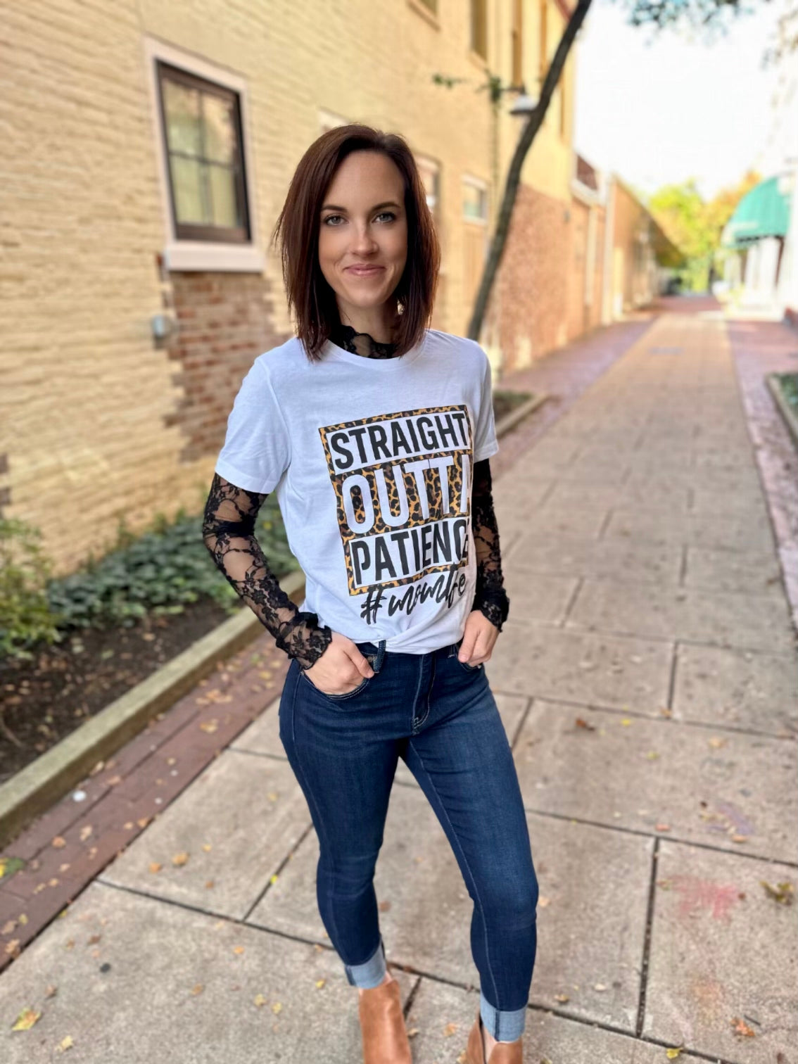 Straight Outta Patience Graphic Tee