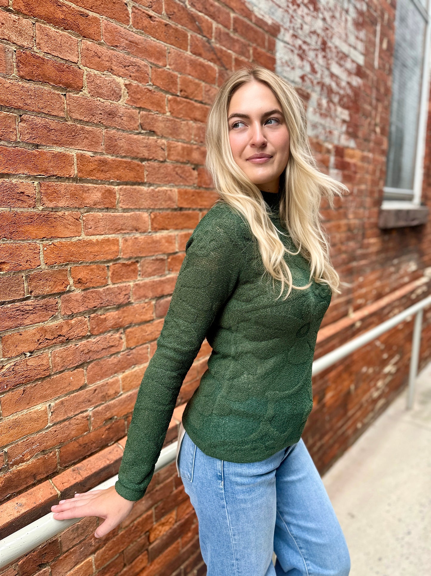 Hampton Floral Textured Top
