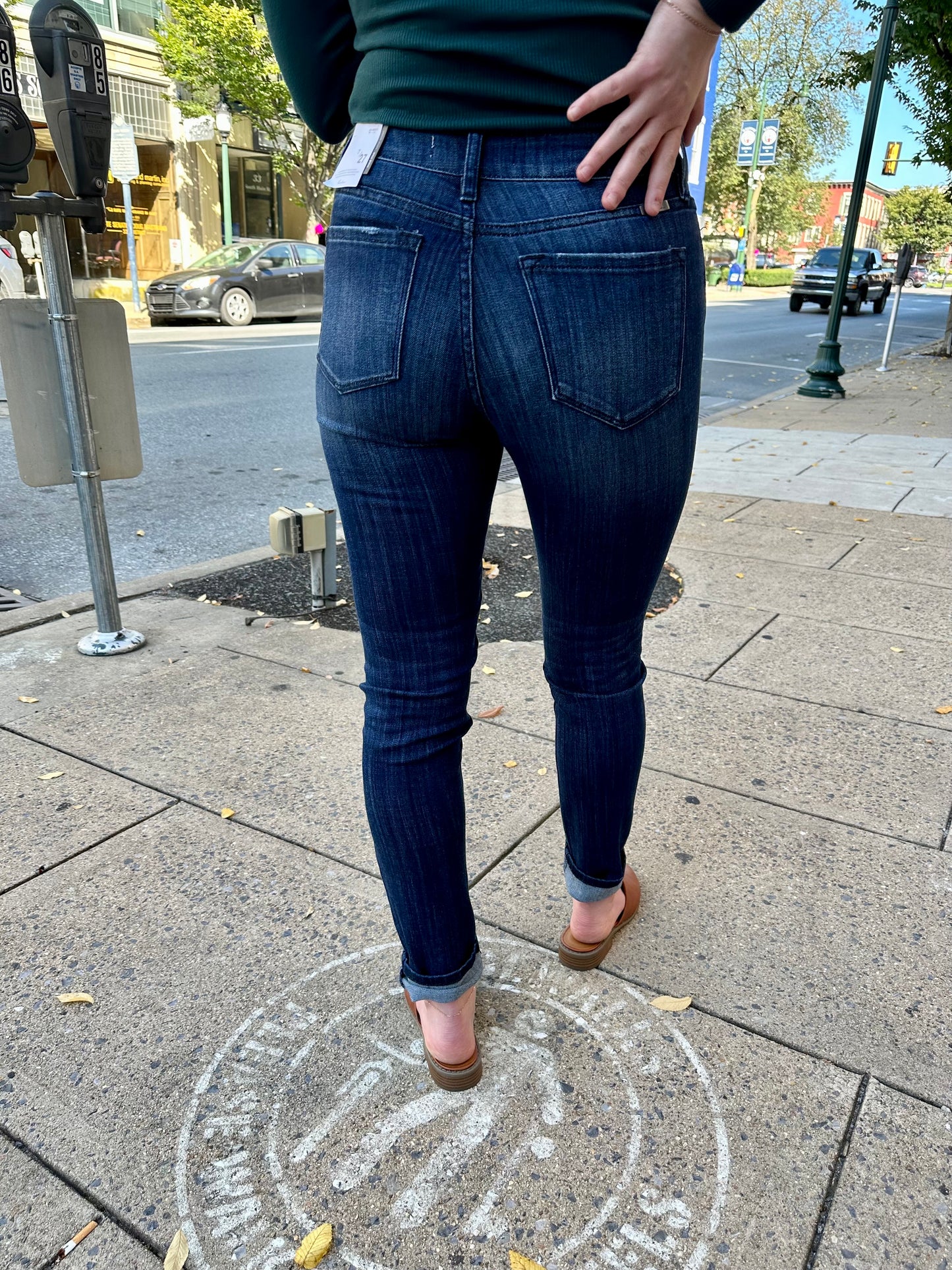 Kancan Vanessa Mid Rise Nondistress Skinny