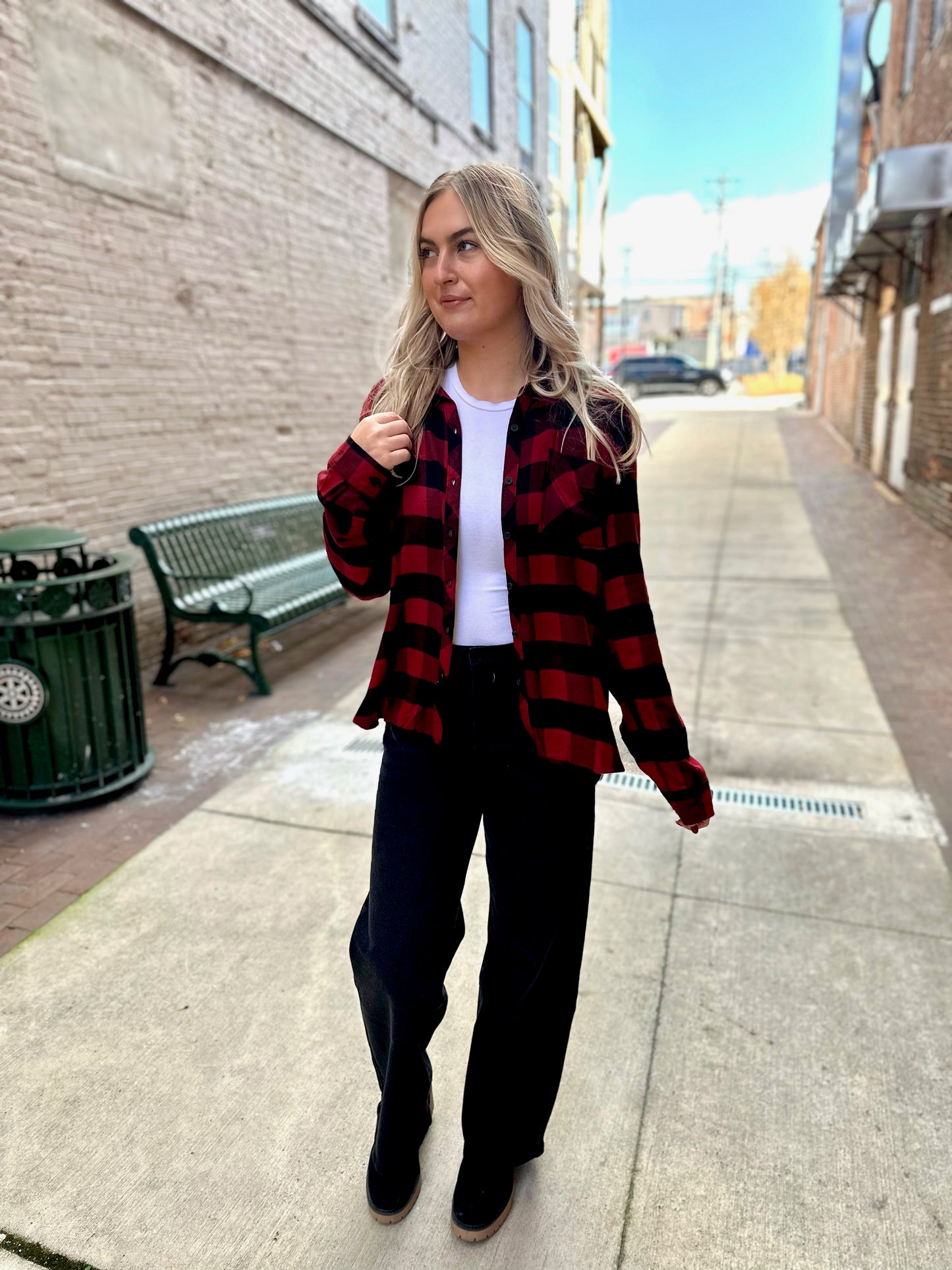 Heard It All Before Flannel Shirt