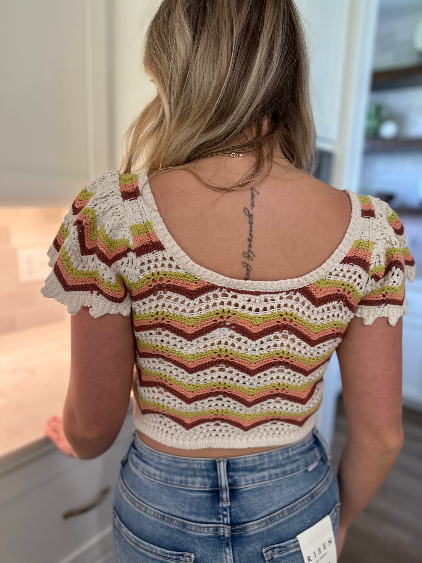 Oneida Crochet Top