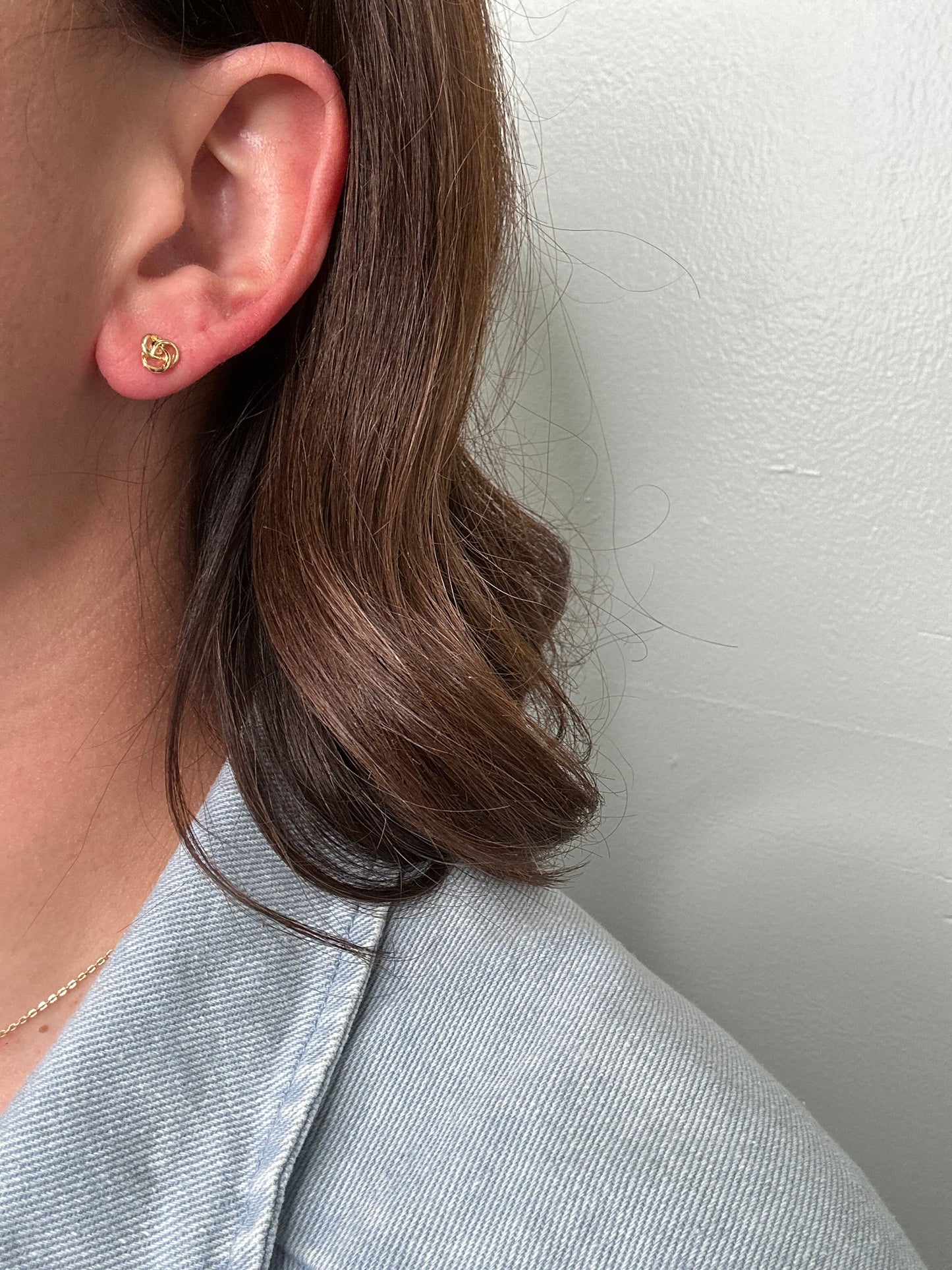 Triangle Knot Studs
