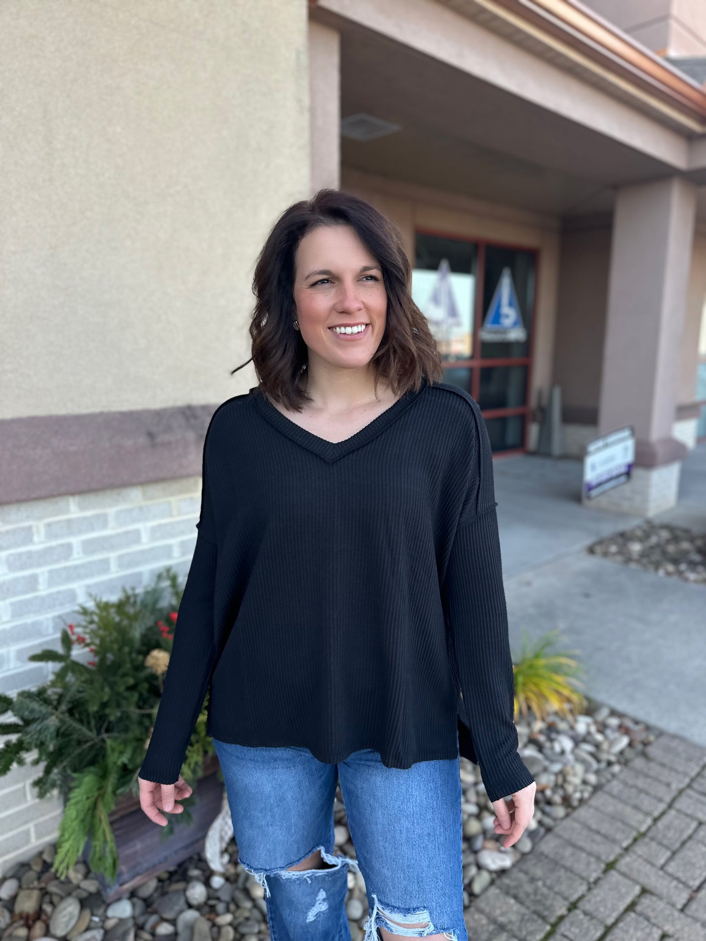 Riverhead Corded Top