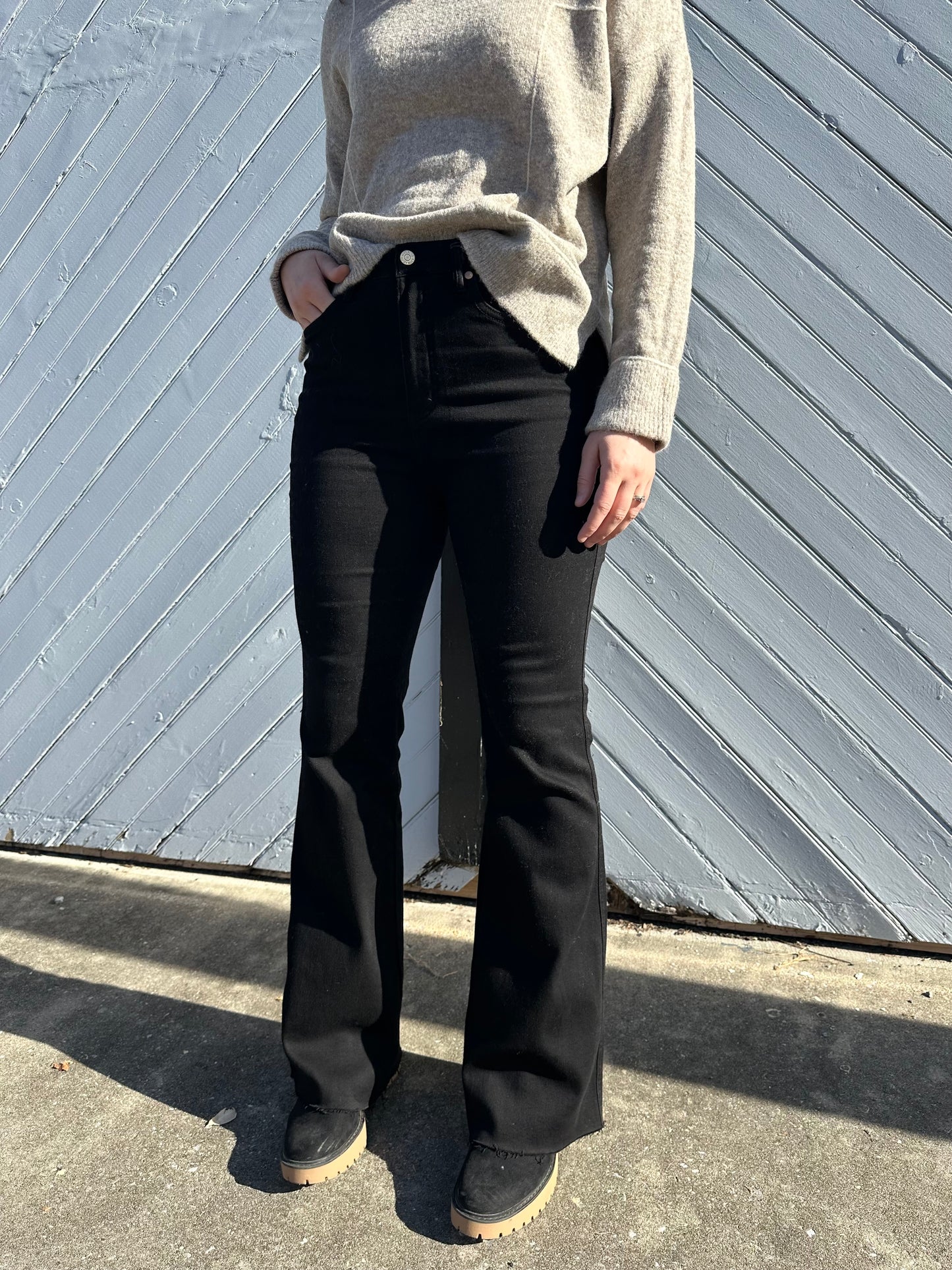 Ravensdale Judy Blue Tummy Control Flare Jeans