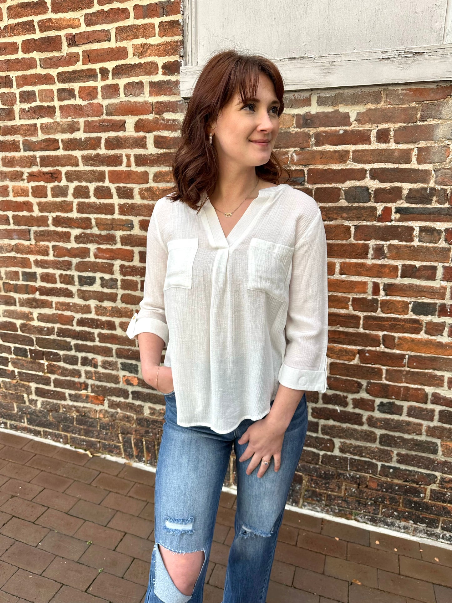 Kent Woven Blouse