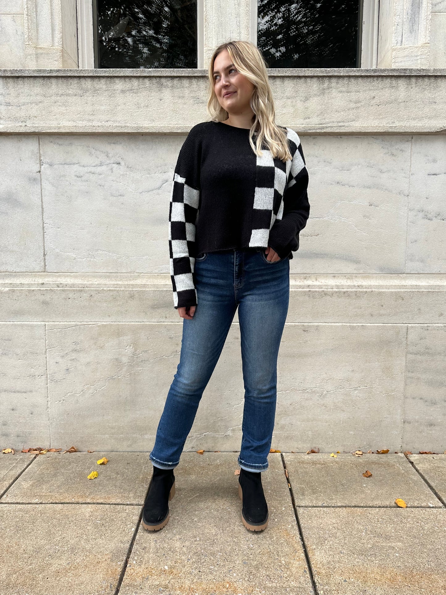 Risen Lago High Rise Straight Jeans