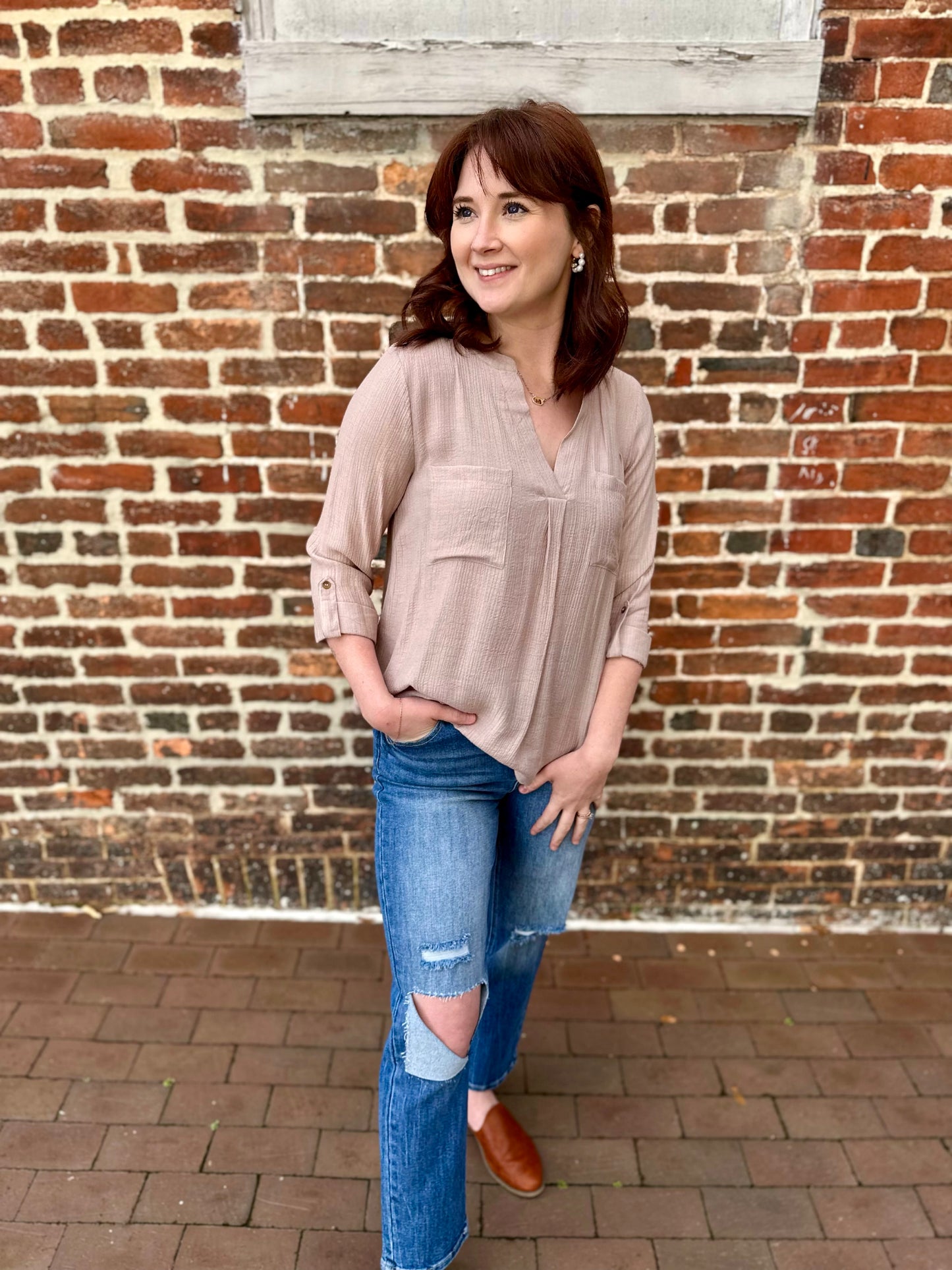 Kent Woven Blouse