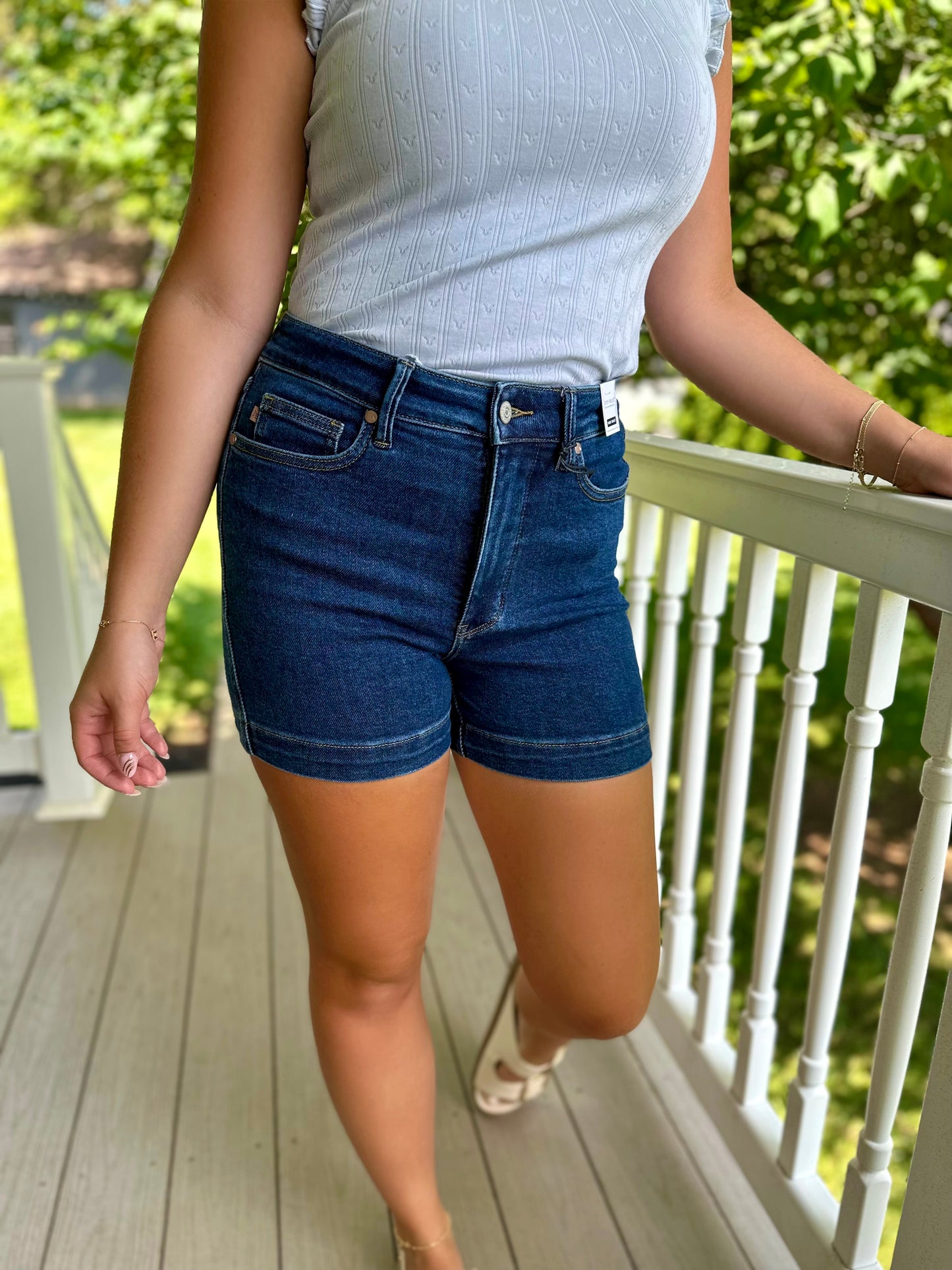 Judy Blue High Waist Tummy Control Shorts