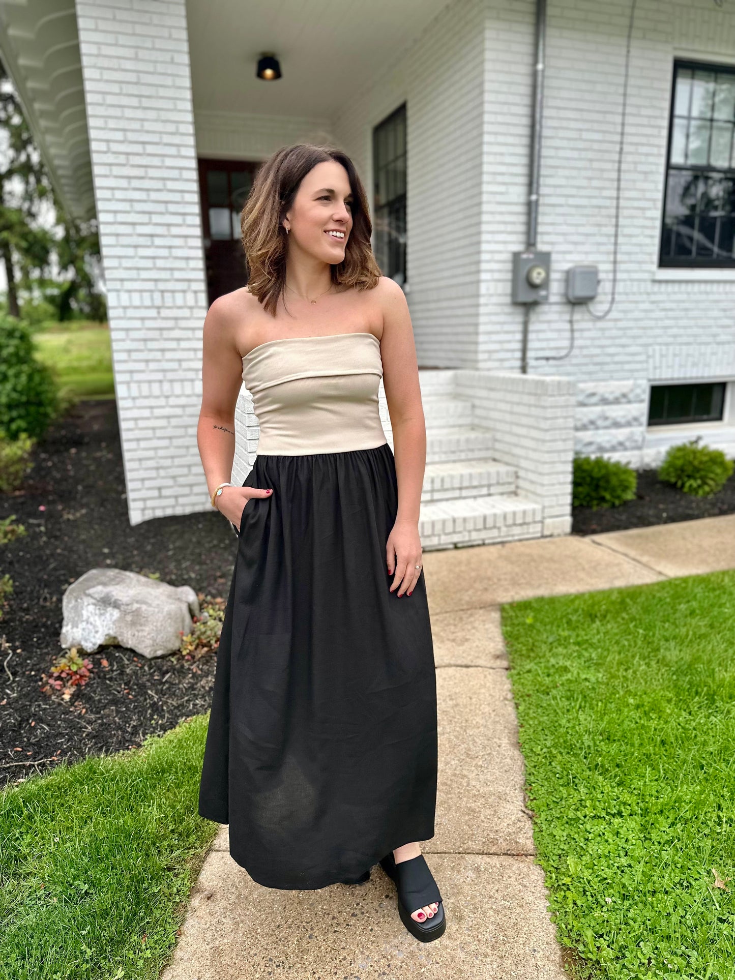 Tracyton Strapless Dress