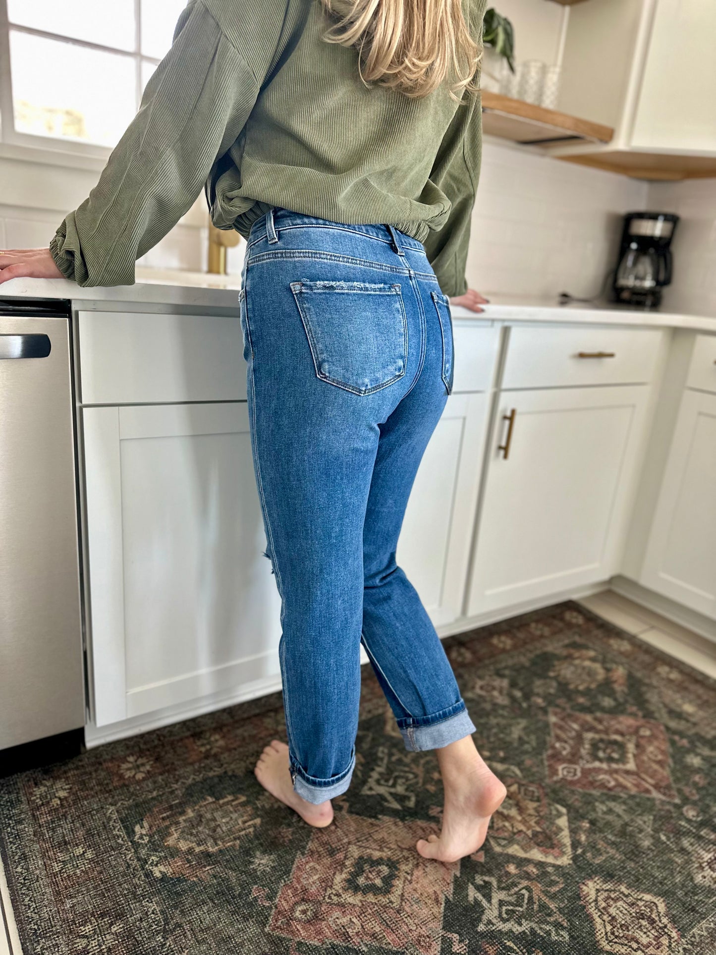 Risen Ginny High Rise Girlfriend Jean