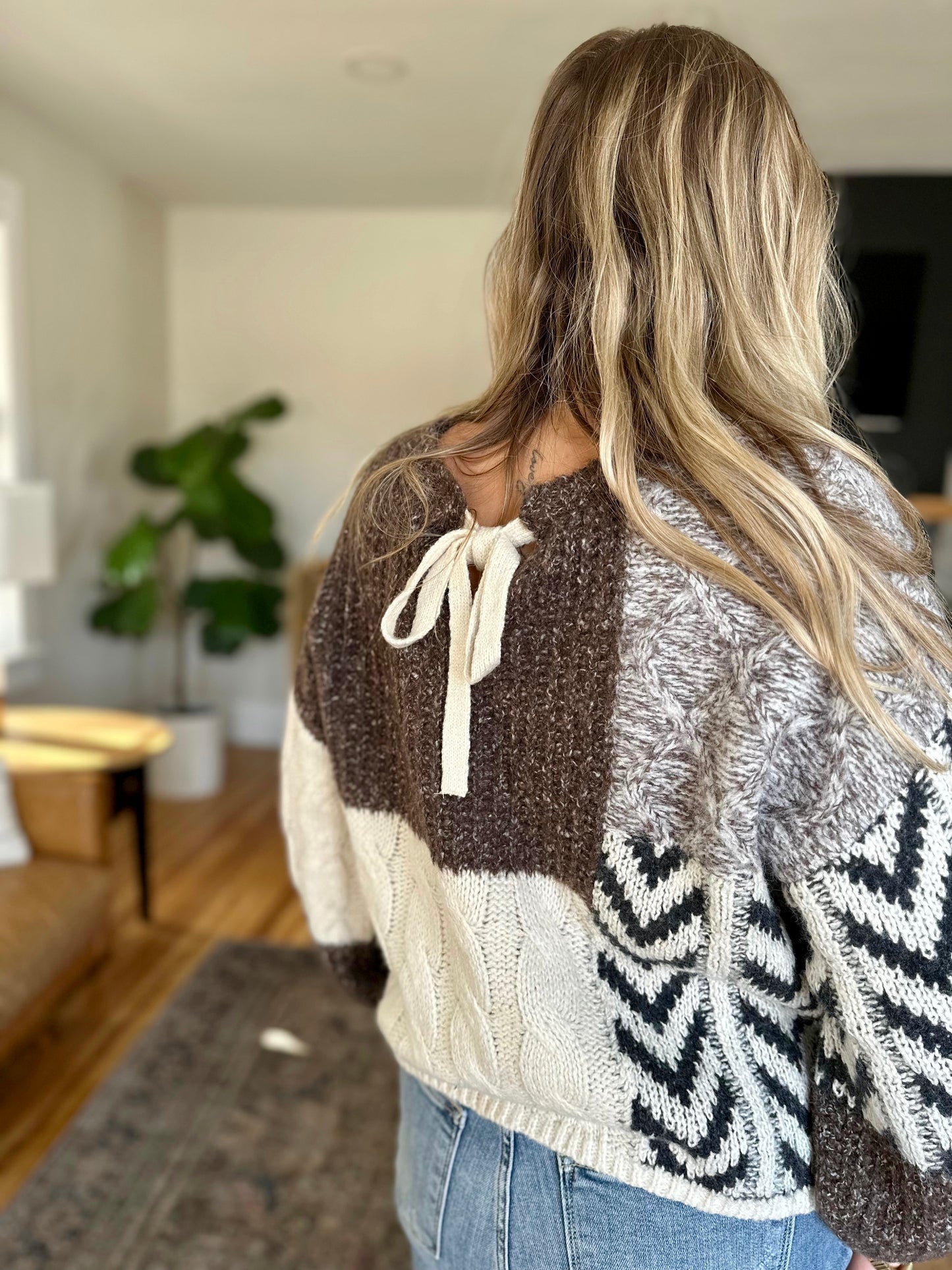 Cliffdell Colorblock Sweater
